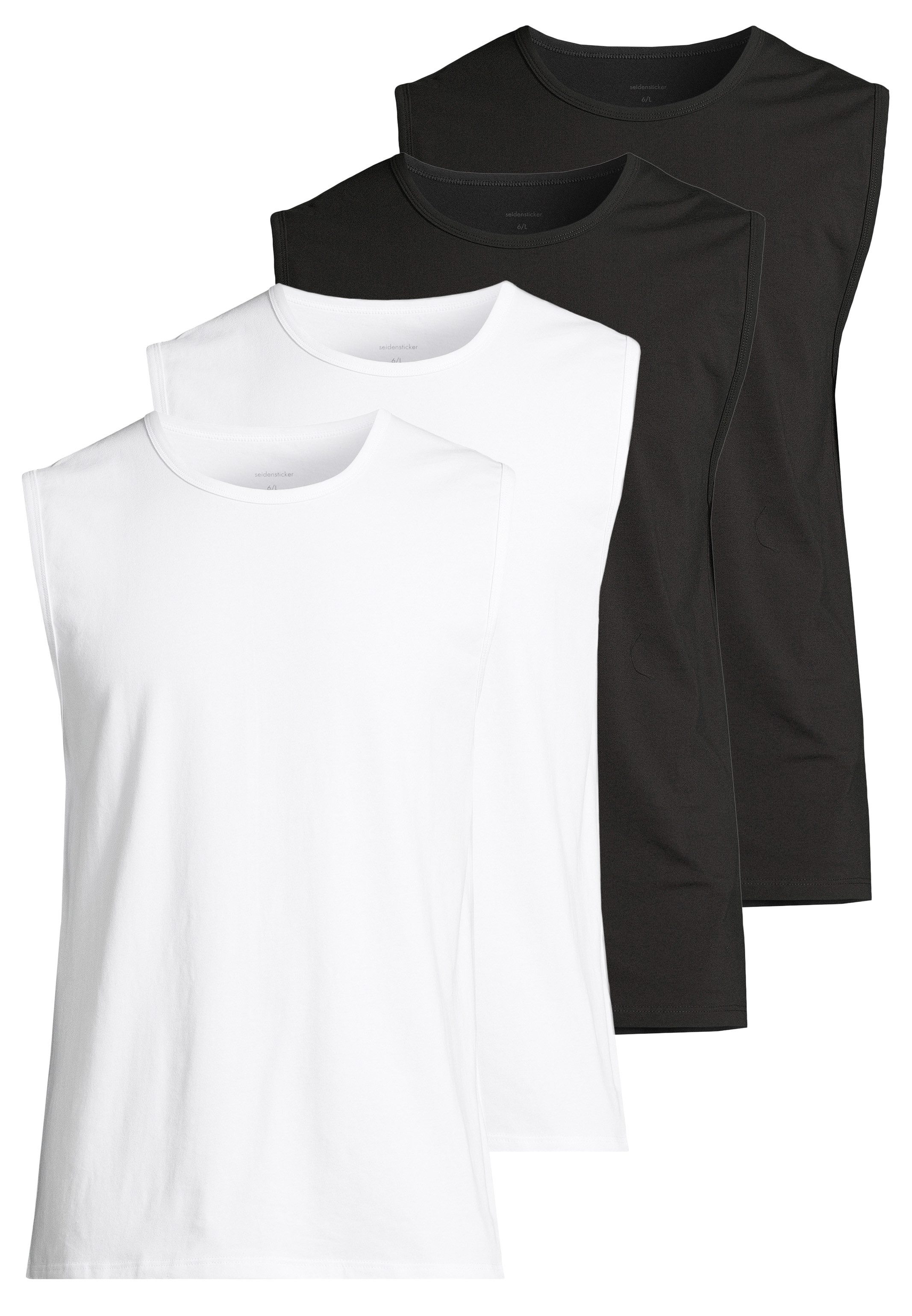 seidensticker Unterhemd 4er Pack Pur (Spar-Set, 4-St) Unterhemd / Tanktop - günstig online kaufen