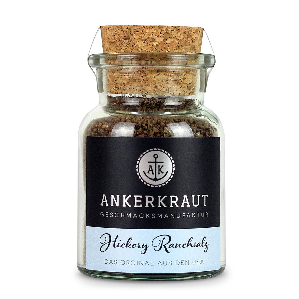 Ankerkraut Gewürz Hickory Rauchsalz, Ankerkraut Rauchsalz kaufen & genießen - Gewürzmischung Salz
