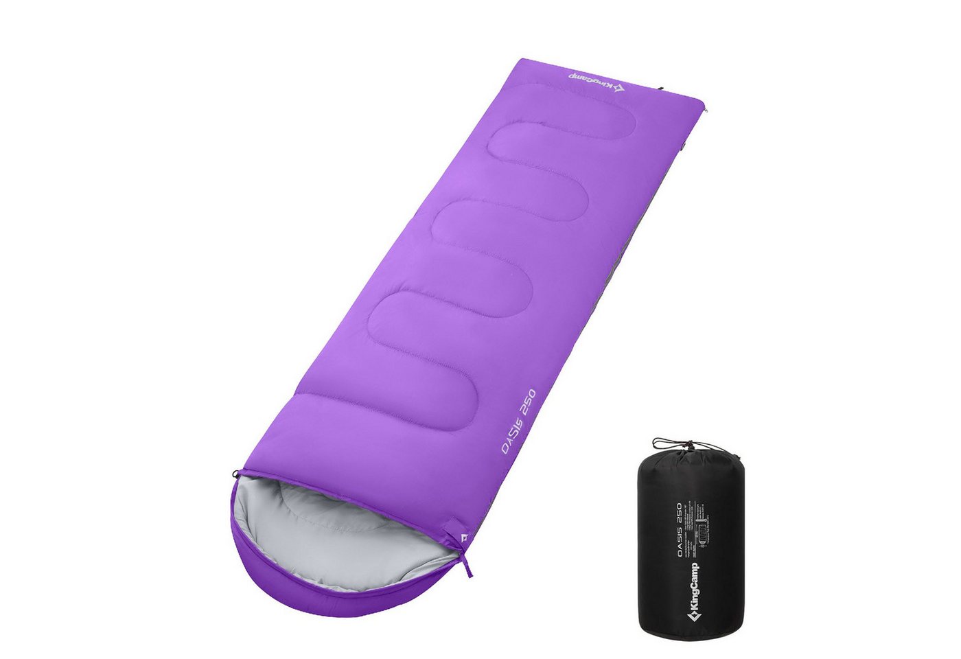 KingCamp Schlafsack Decken Schlafsack Oasis 250 Sommer - Camping Outdo