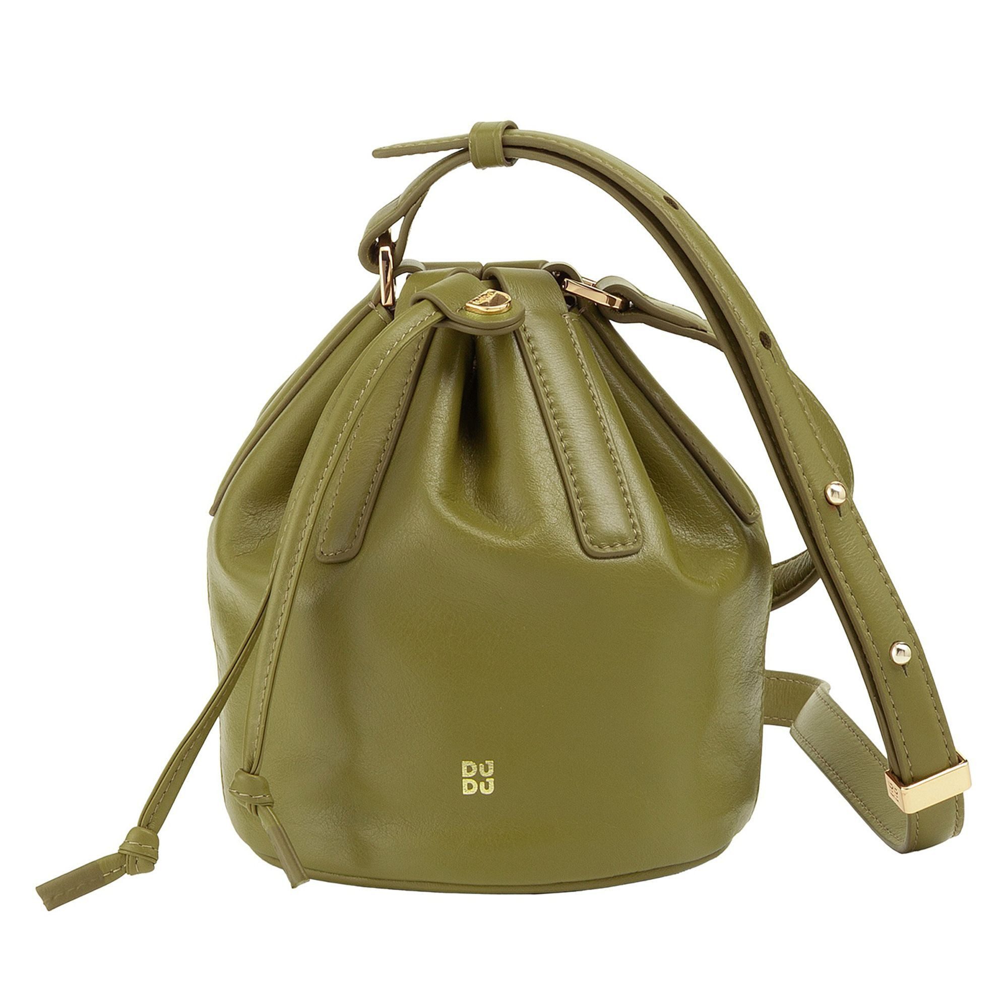 DuDu Beuteltasche, Leder