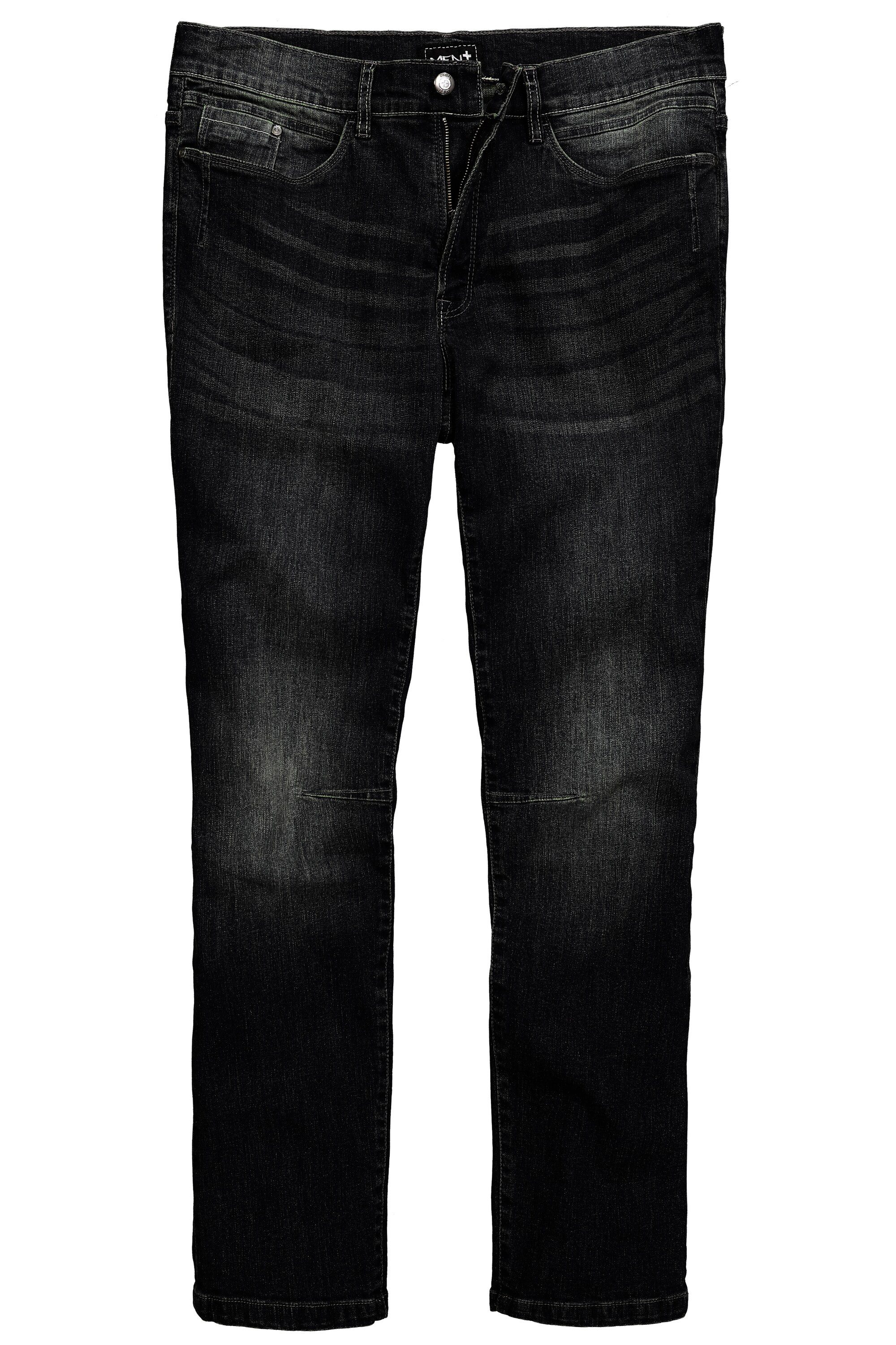 Men Plus 5-Pocket-Jeans Men+ Jeans Denim Straight Fit 5-Pocket günstig online kaufen