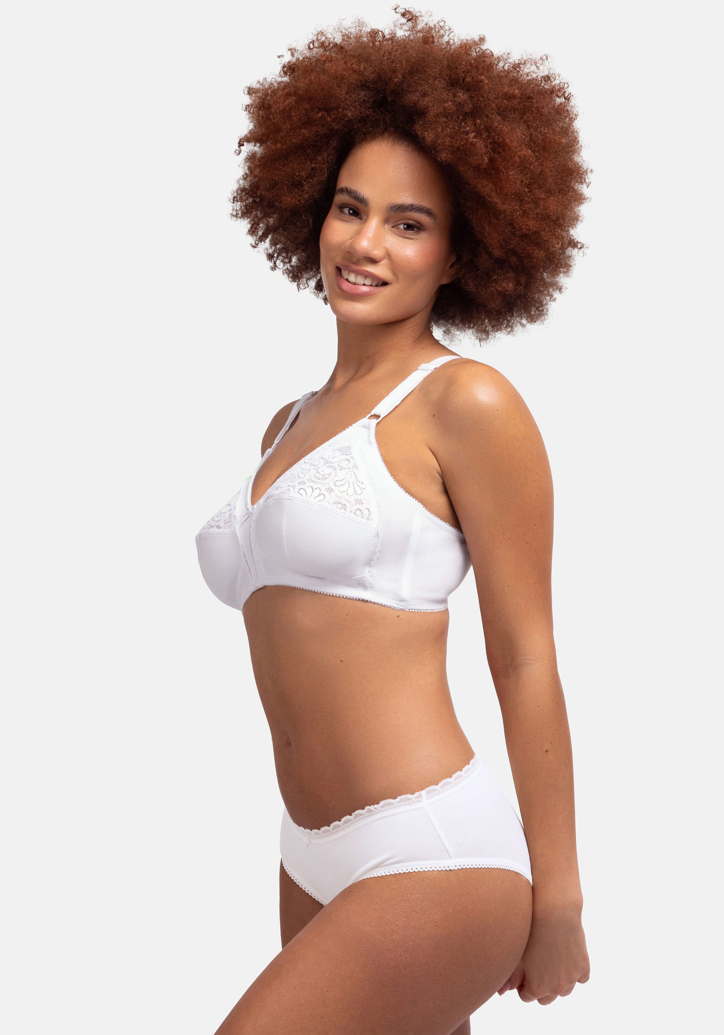 Dorina Bralette-BH Monica mit Spitzeneinsätze an den Cups, ohne Bügel, bequem