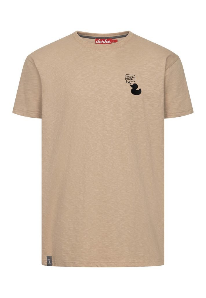 Derbe Print-Shirt What The Duck Herren T-Shirt (1-tlg)