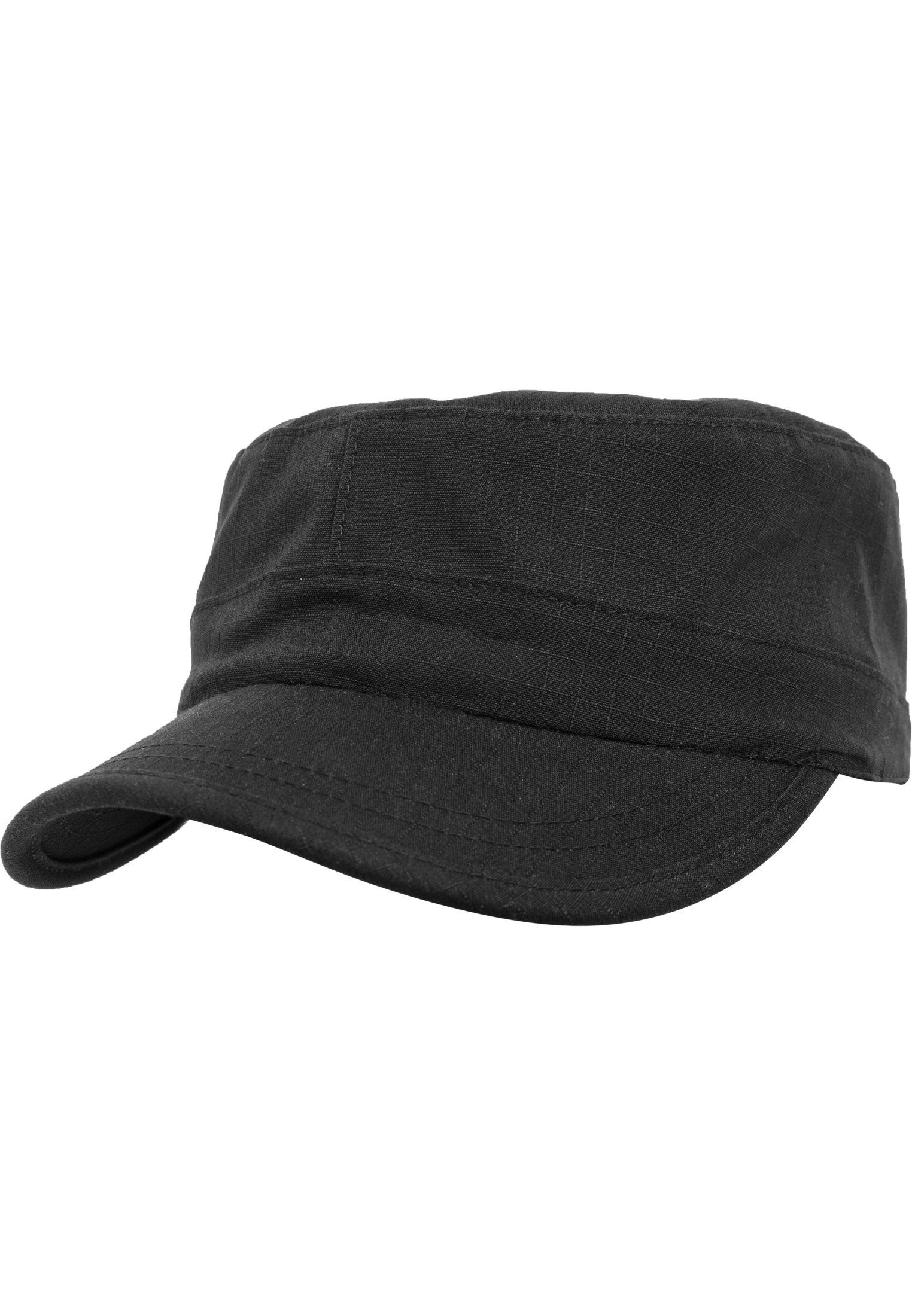 Top Ripstop Snapback Gun Ripstop Cap Flexfit Flex black 7077RS