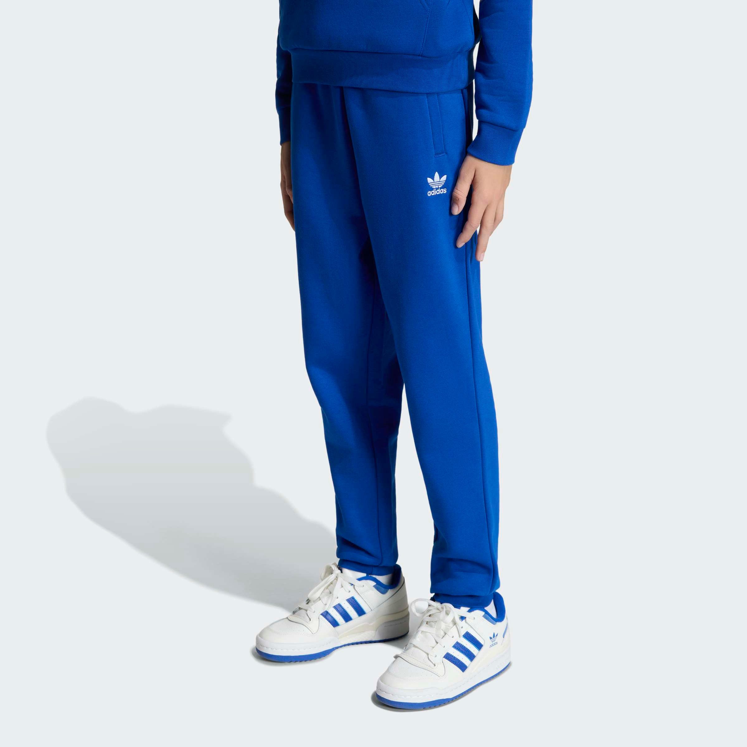 adidas Originals Sporthose für Kinder, mit Kordelverschluss, aus Baumwolle und Polyester