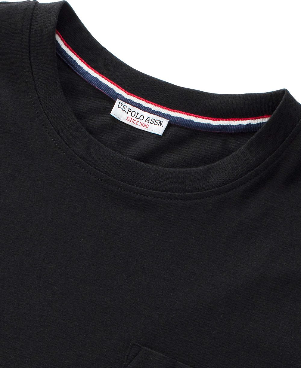 US Polo Assn. T-Shirt Reines Naturmaterial für Sport und Freizeit, Unisex Shirt