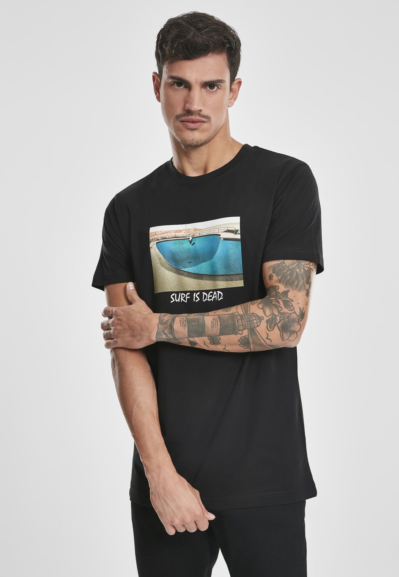 MisterTee T-Shirt Herren Surf Is Dead Tee (1-tlg)