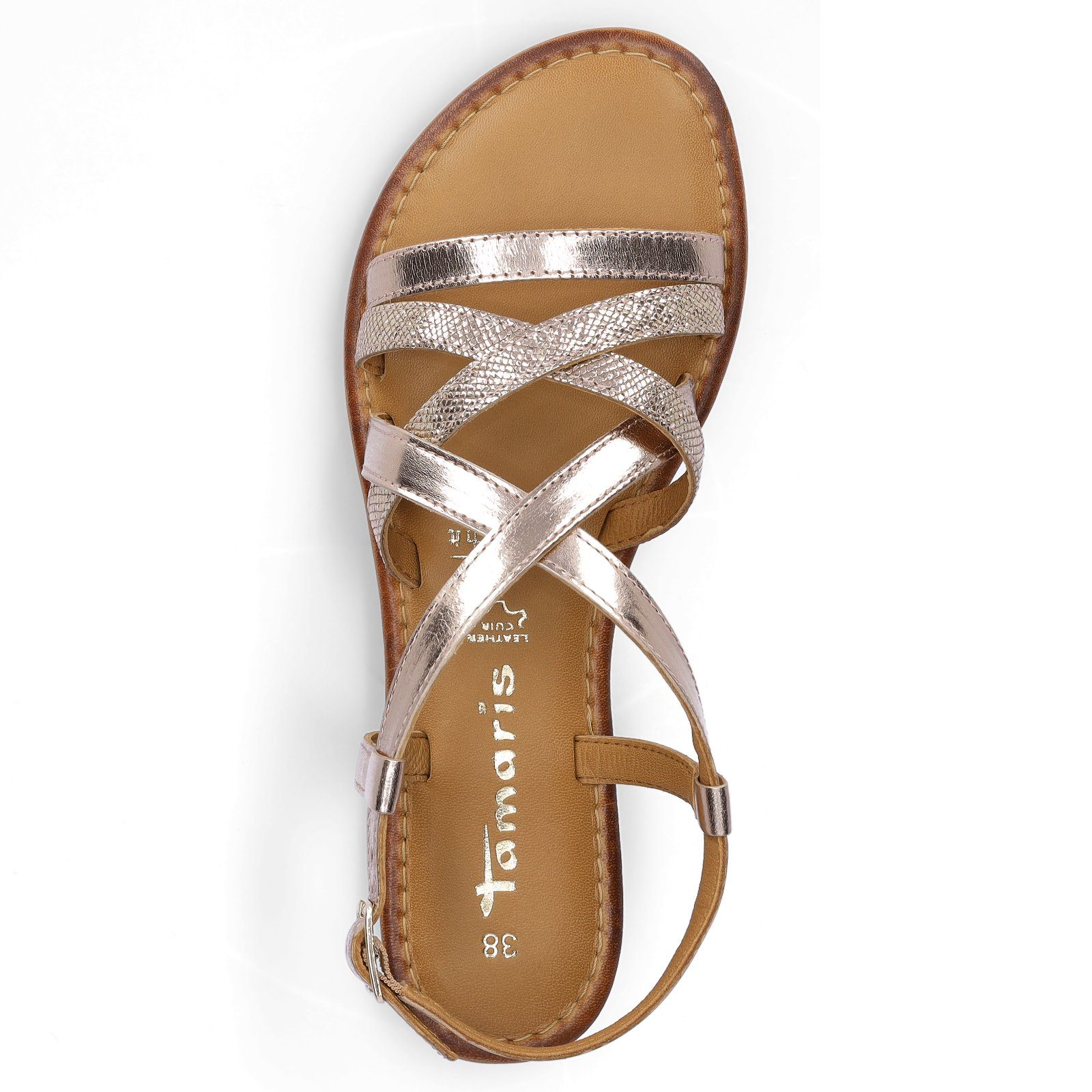 Tamaris Tamaris Damen Sandale rosegold Sandale