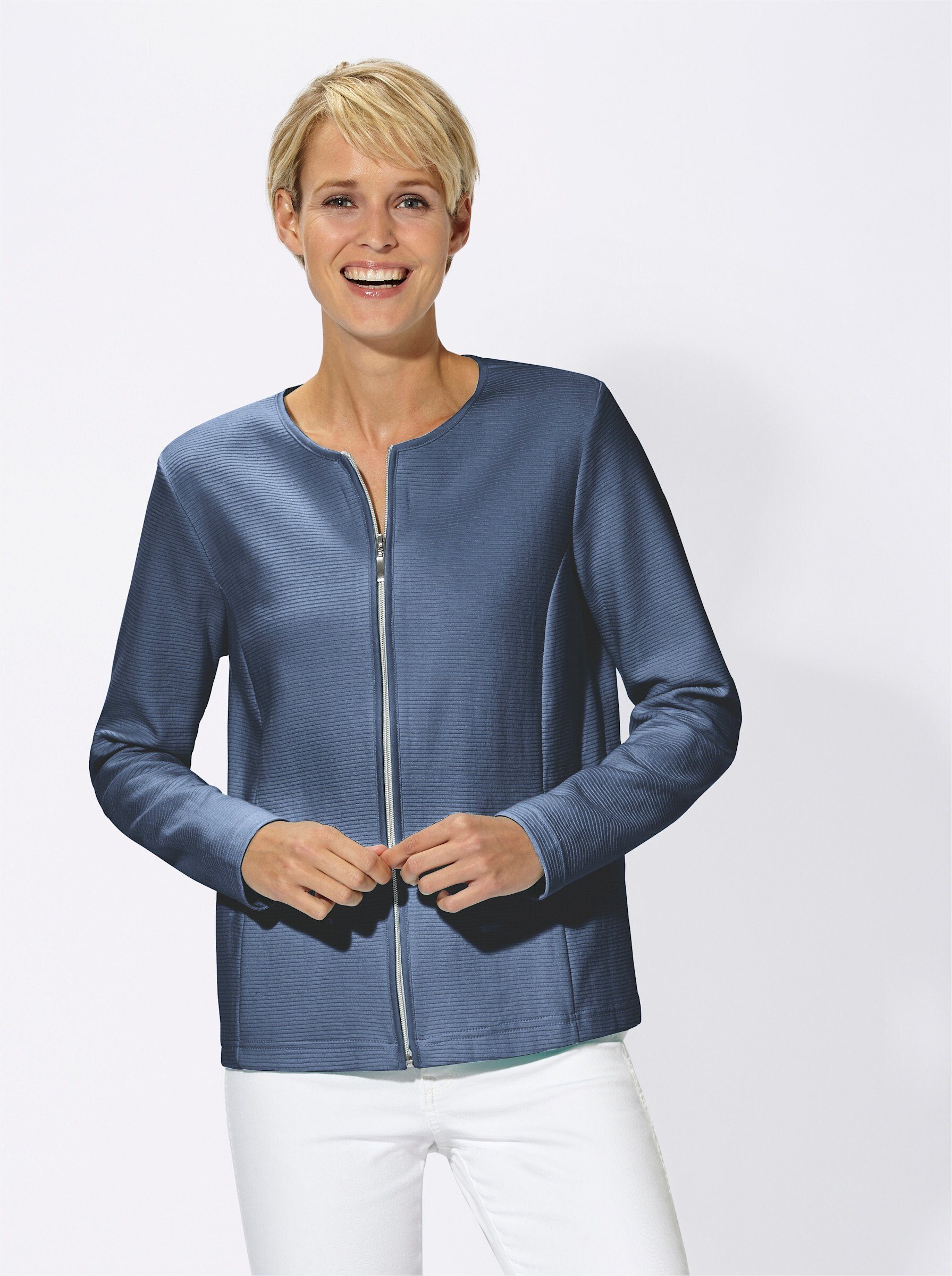 WITT WEIDEN Jerseyblazer jeansblau | Blazer