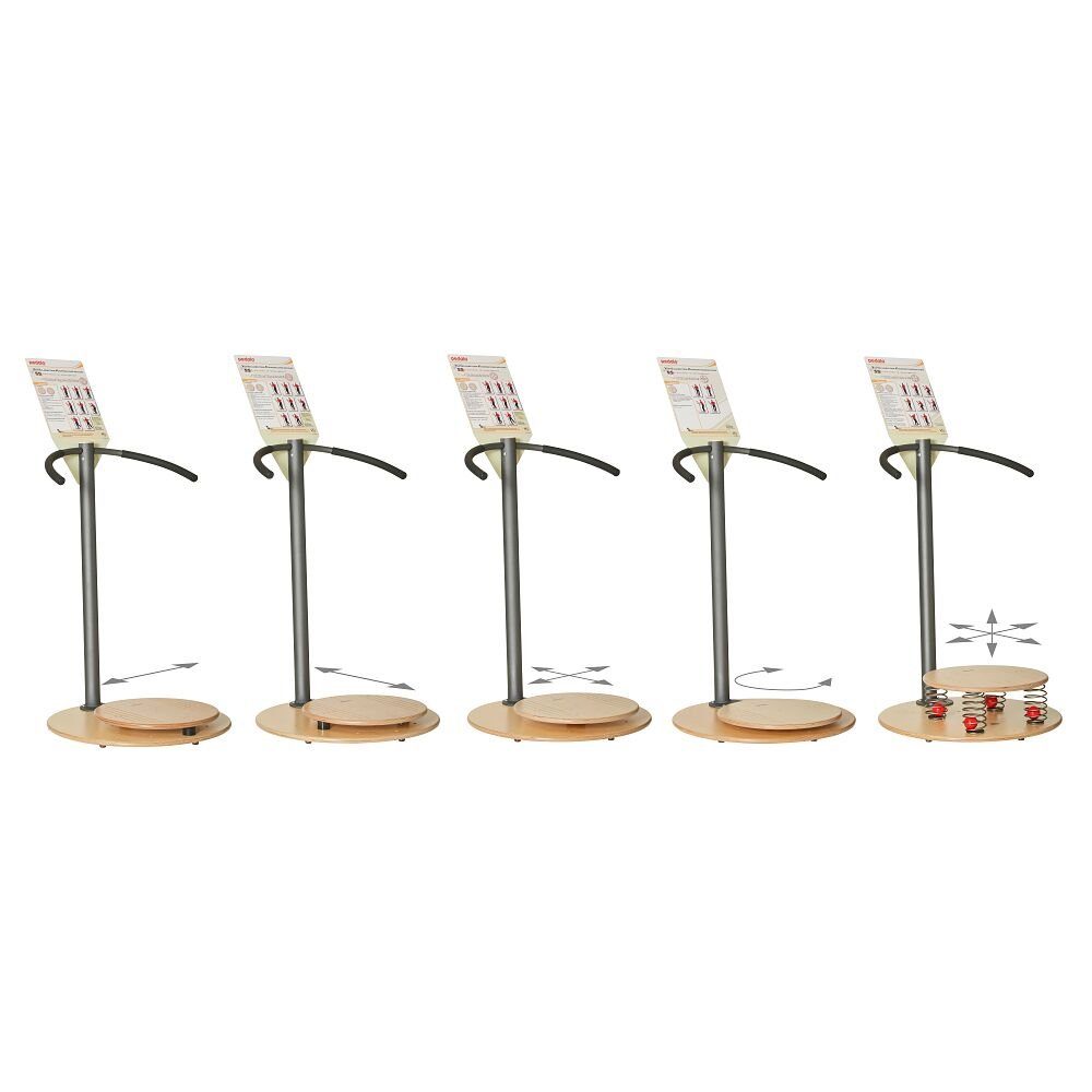 Gleichgewichtstrainer Koordinationsparcours-Set 5S