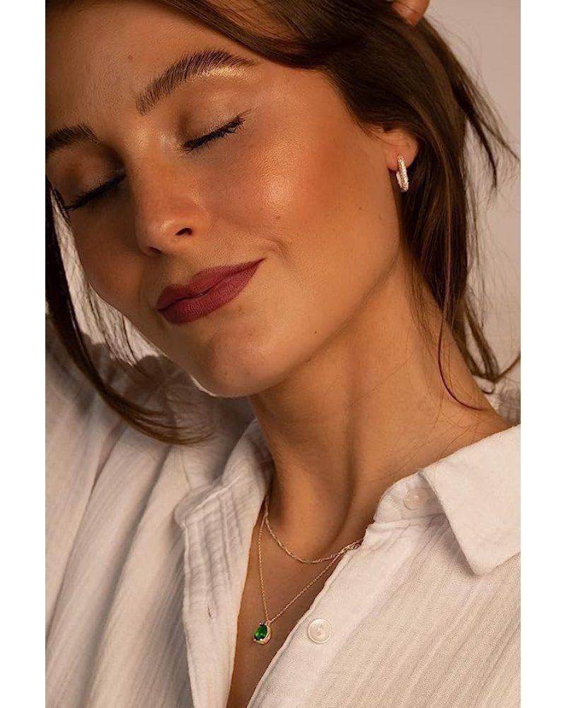 Einzelstück Kette mit Anhänger Einzelstück Halskette mit Tropfen Kristall A günstig online kaufen