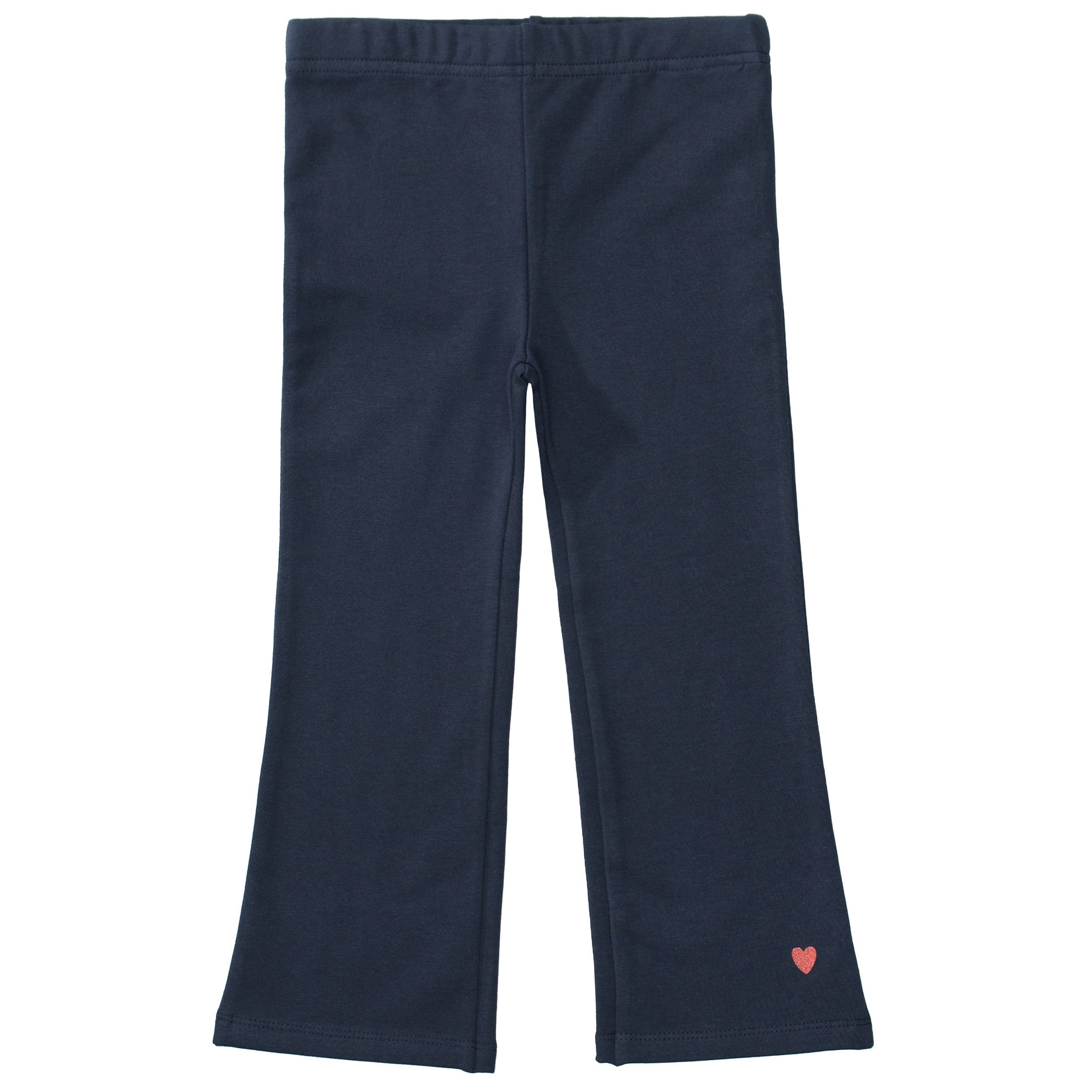 STACCATO Leggings (2-tlg) 2er Pack, mit Herz-Print und ausgestelltem Bein, für Girls