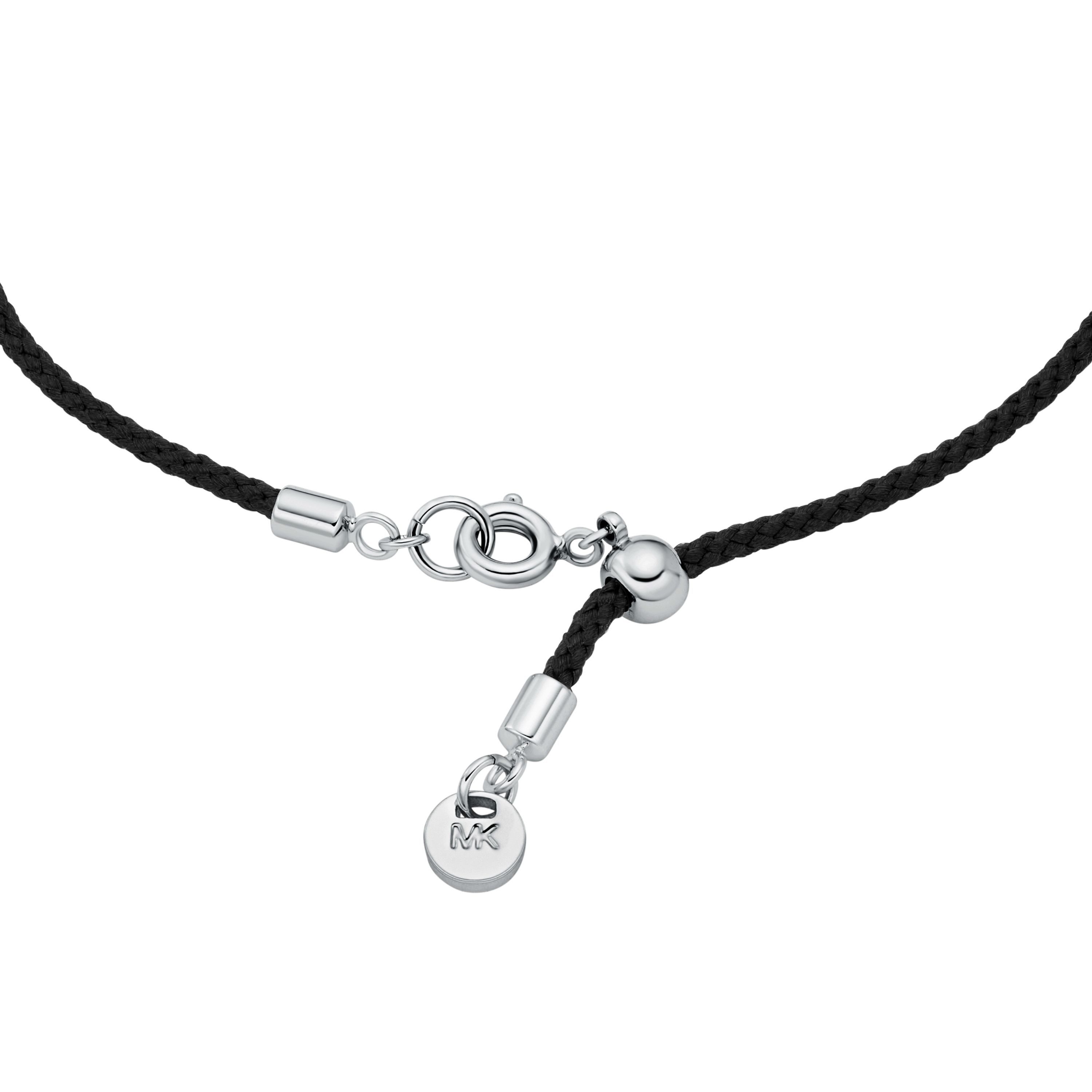 MICHAEL KORS Armband Schmuck Geschenk Metall Kordel Nylon Armschmuck Premium, mit Zirkonia (synth)