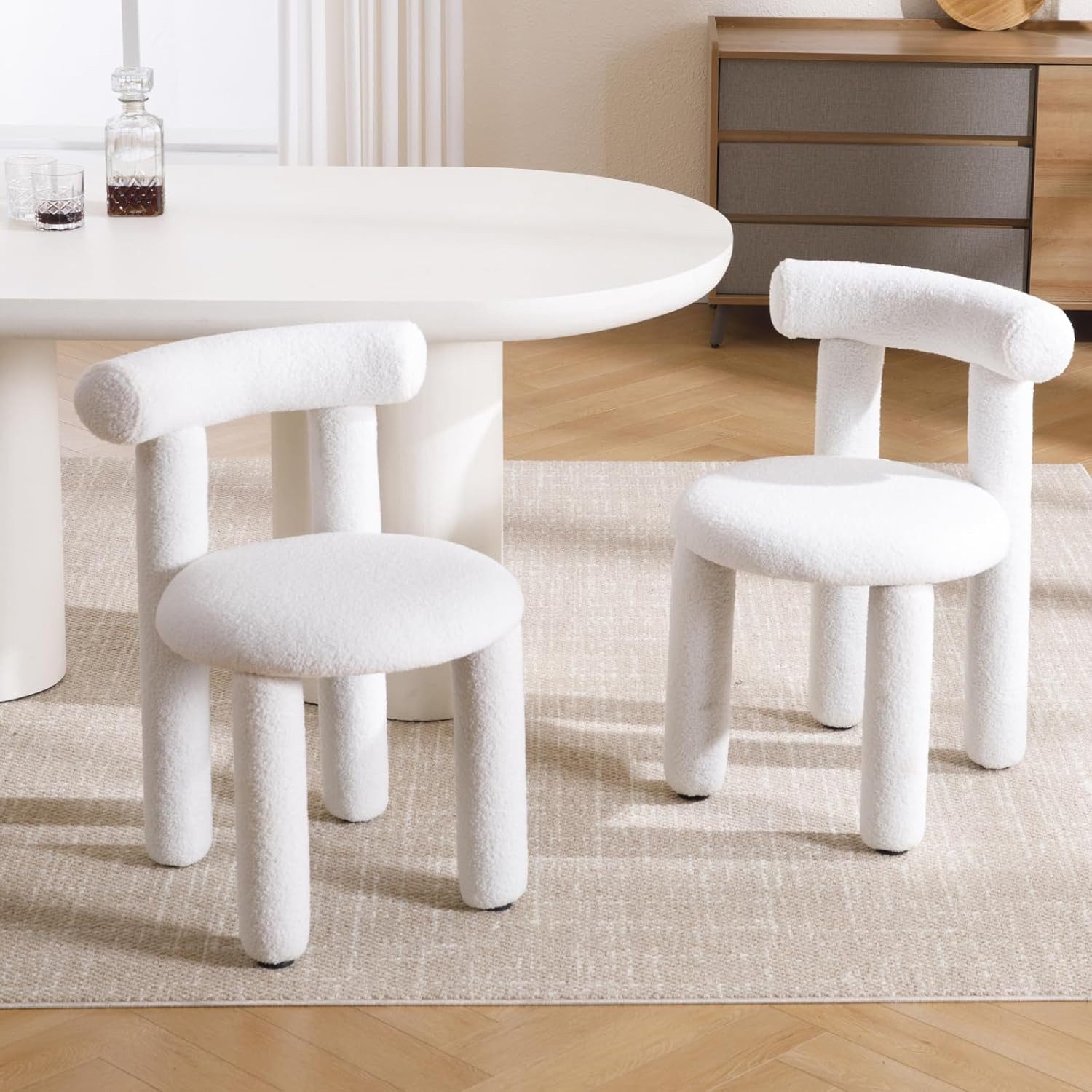 WAHSON OFFICE CHAIRS Esszimmerstuhl 2er Set Moderne Akzentstühle ohne Armle günstig online kaufen