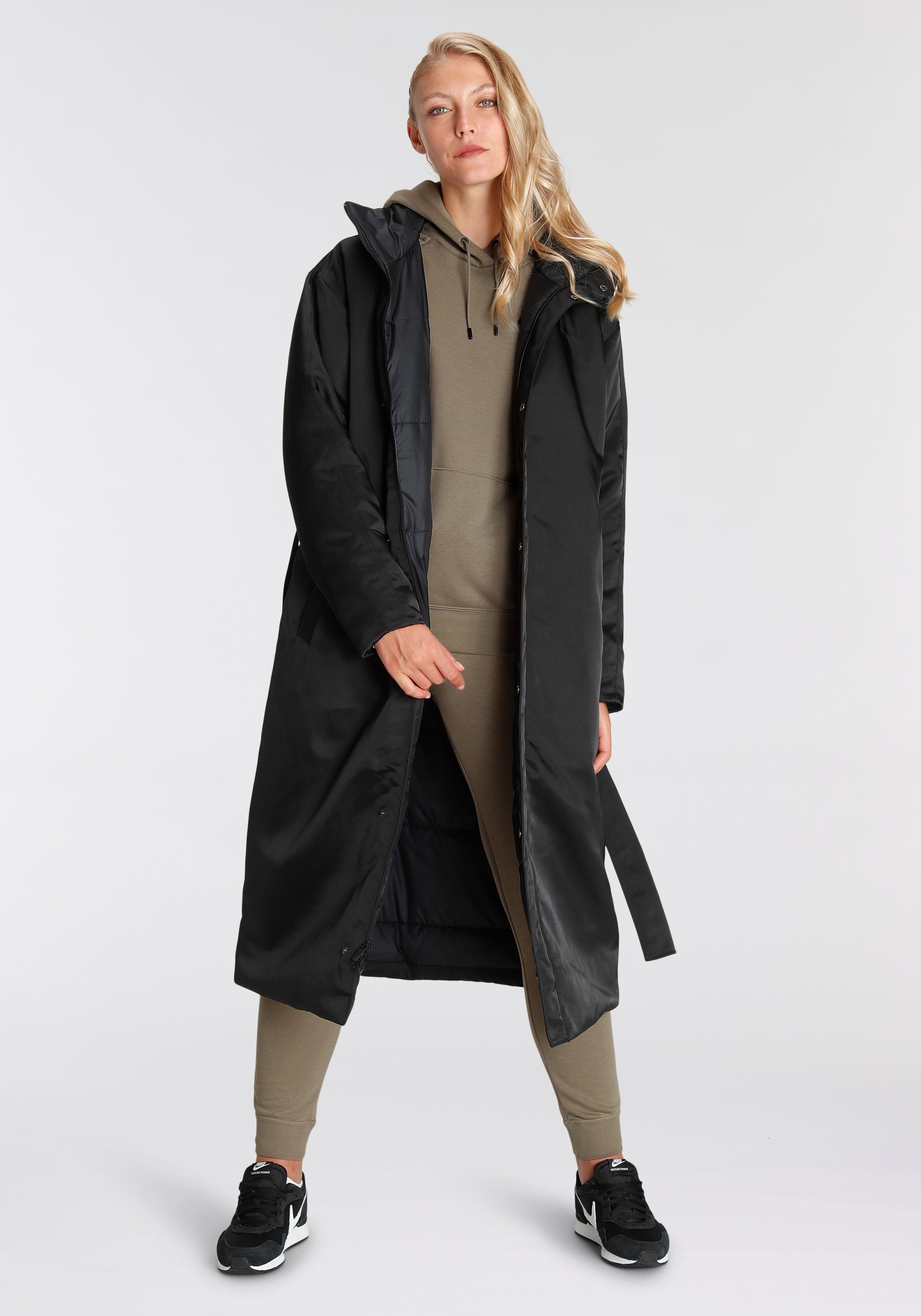 SYN BLACK PARKA PHOTON Steppmantel Sportswear W NSW Nike TREND