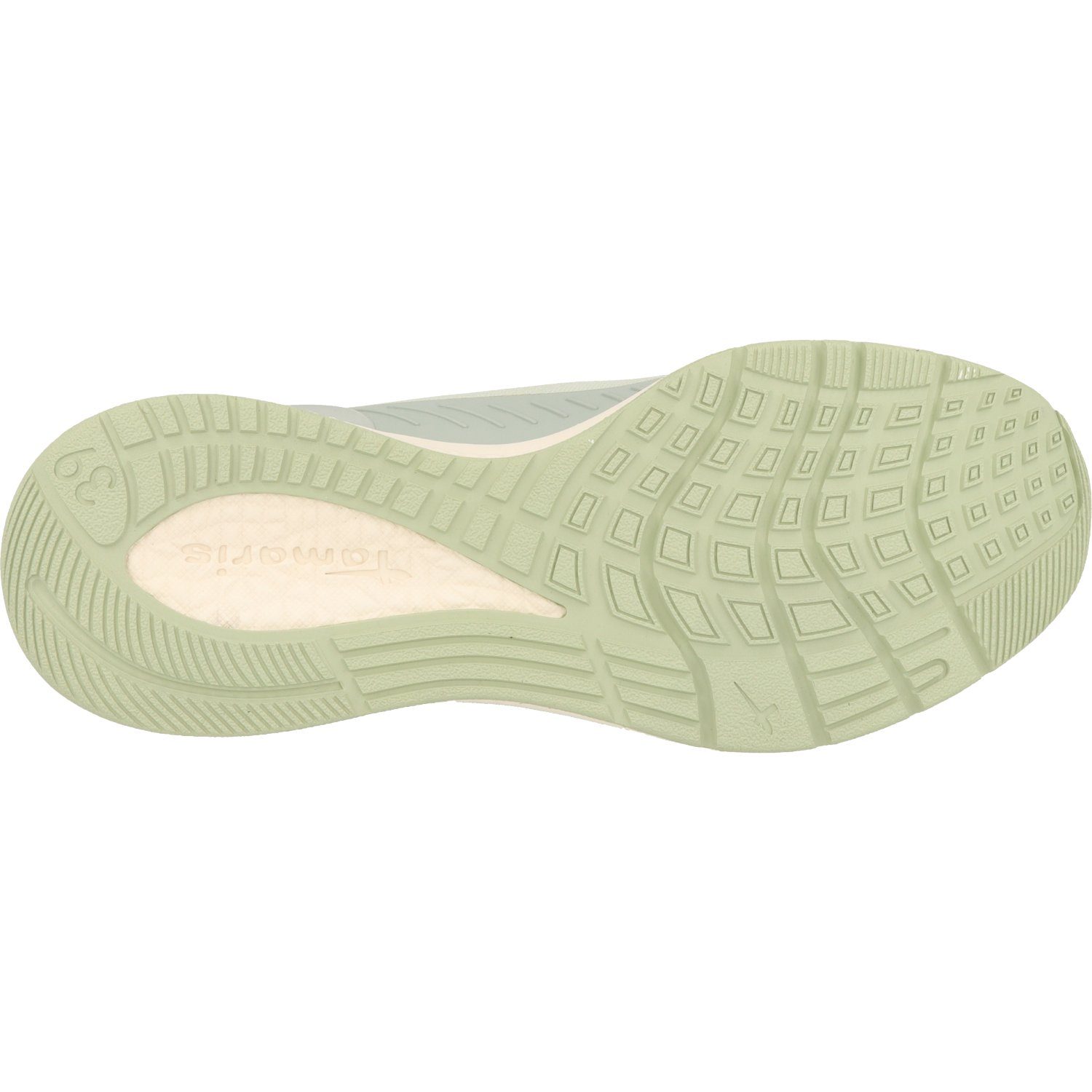 sportliche Damen Halbschuhe Schuhe 1-23705-20 Sneaker Green Tamaris Schnürschuh Milky