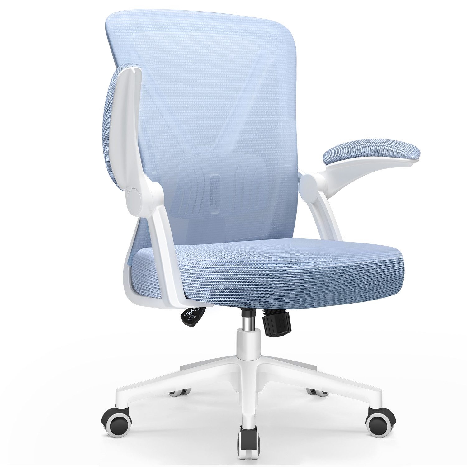 Adormii Bürostuhl Bürostuhl mit klappbaren Armlehnen,Ergonomischer günstig online kaufen