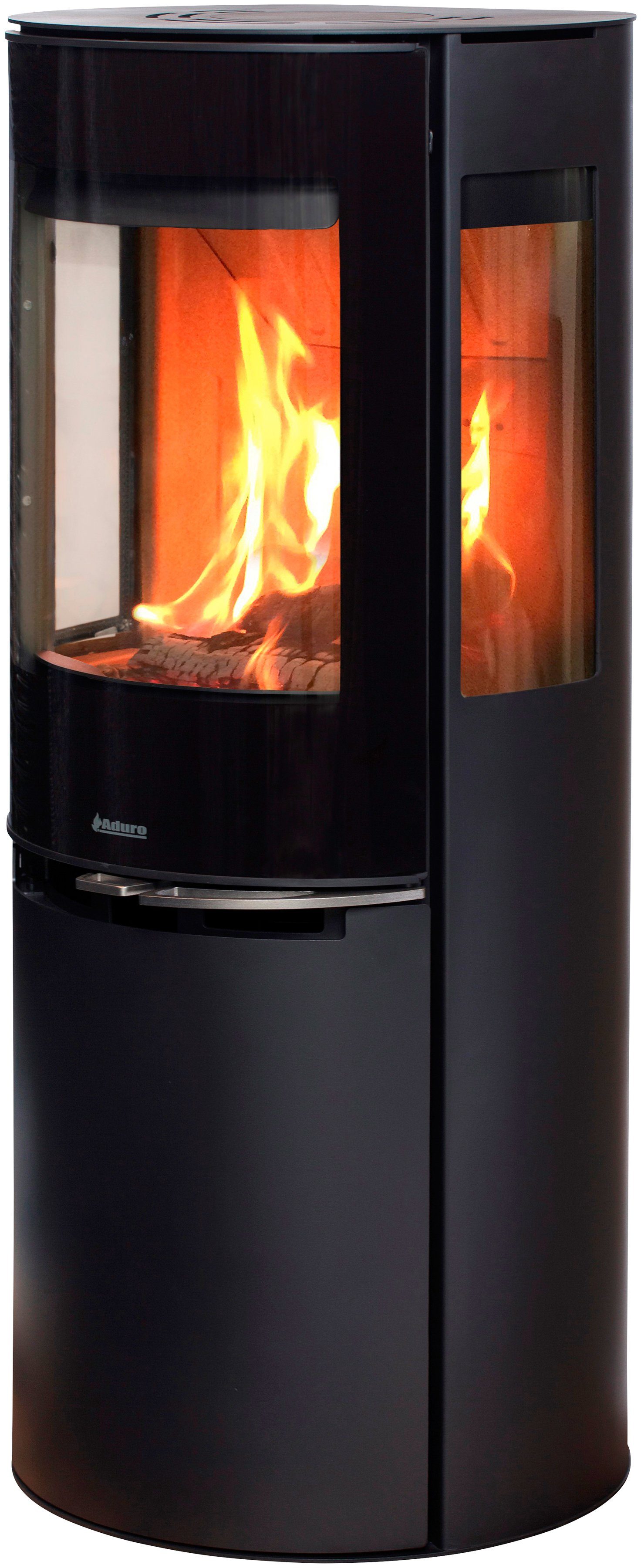 ADURO Kaminofen Aduro 9.5 Lux air, 6,0 kW, Zeitbrand, 3 Scheiben Ofen