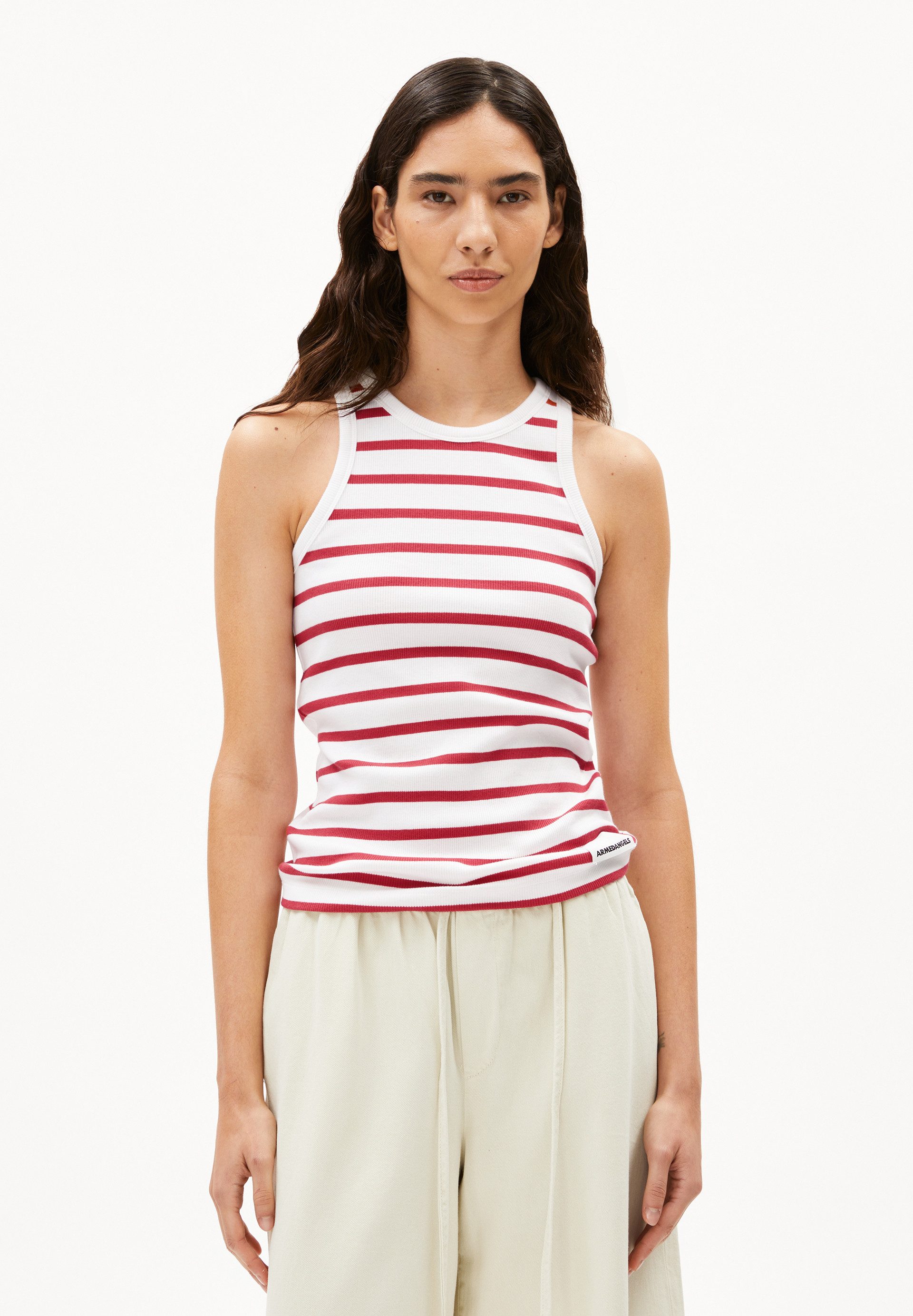 Armedangels Shirttop KANITAA STRIPES TOP Ripp-Top günstig online kaufen
