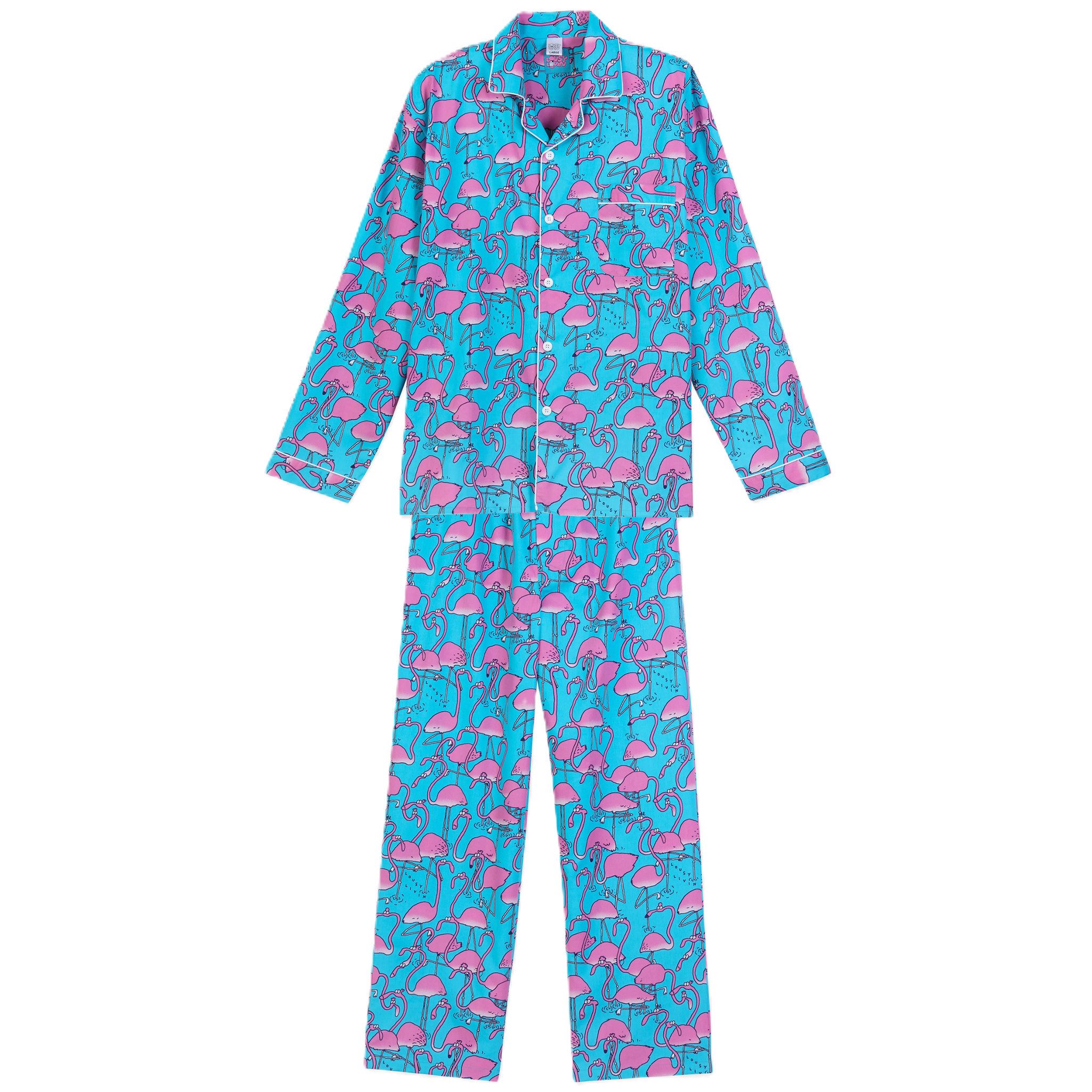 Lousy Livin Pyjama Lousy Livin Pyjama Greater Flamingos (Schlafanzug, 2 tlg., Pyjama)