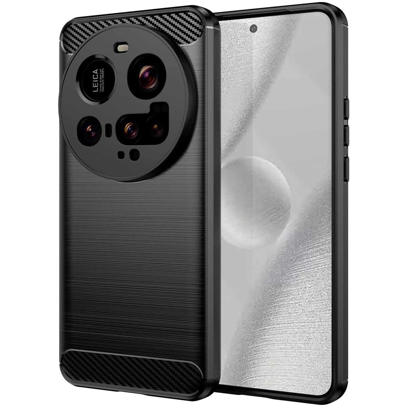 CoolGadget Handyhülle Carbon Handy Hülle für Xiaomi 15 Ultra 6,73 Zoll, robuste Telefonhülle Case Schutzhülle für Xiaomi 15 Ultra Hülle