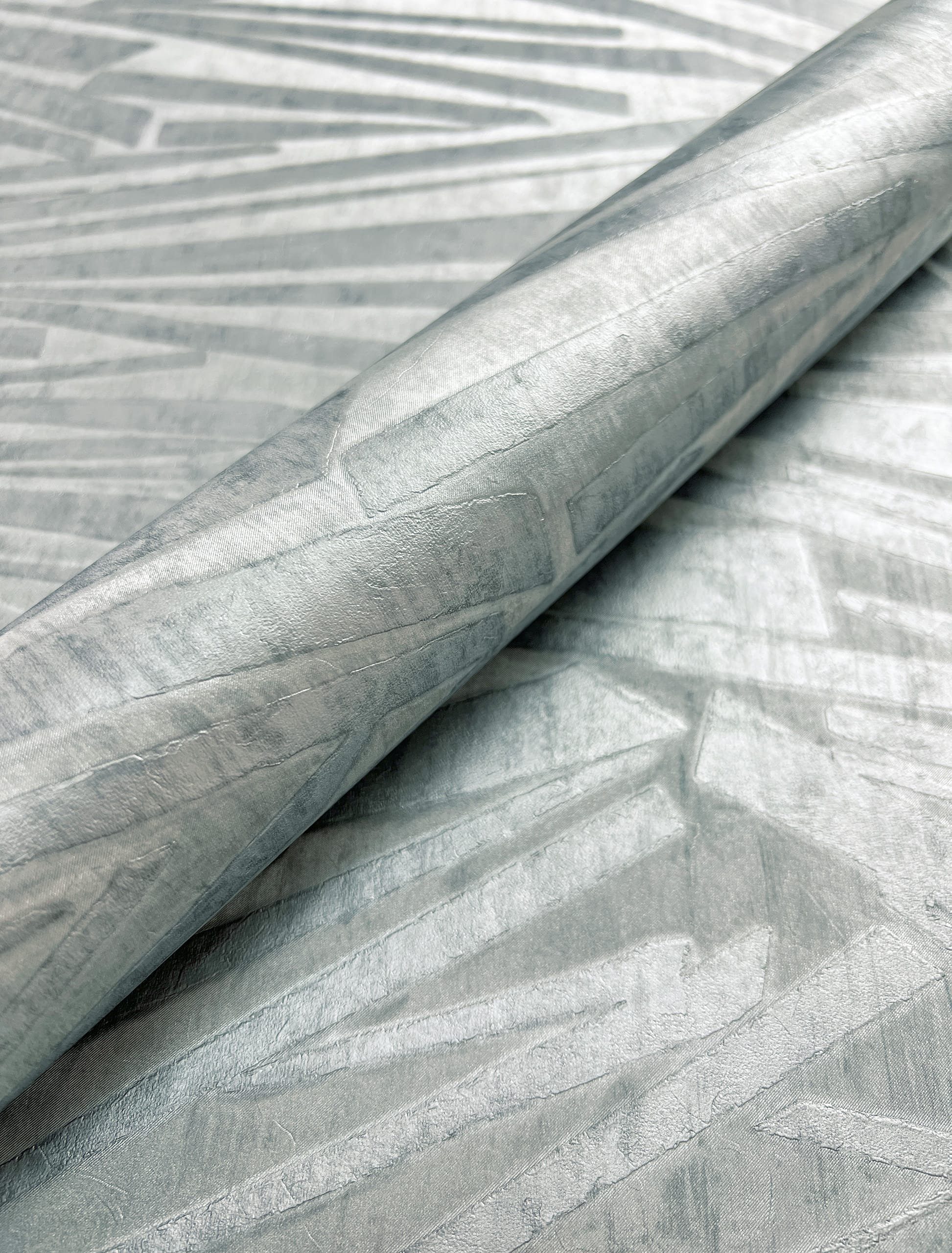 Newroom Vliestapete, Silber Tapete Glamour Linien günstig online kaufen