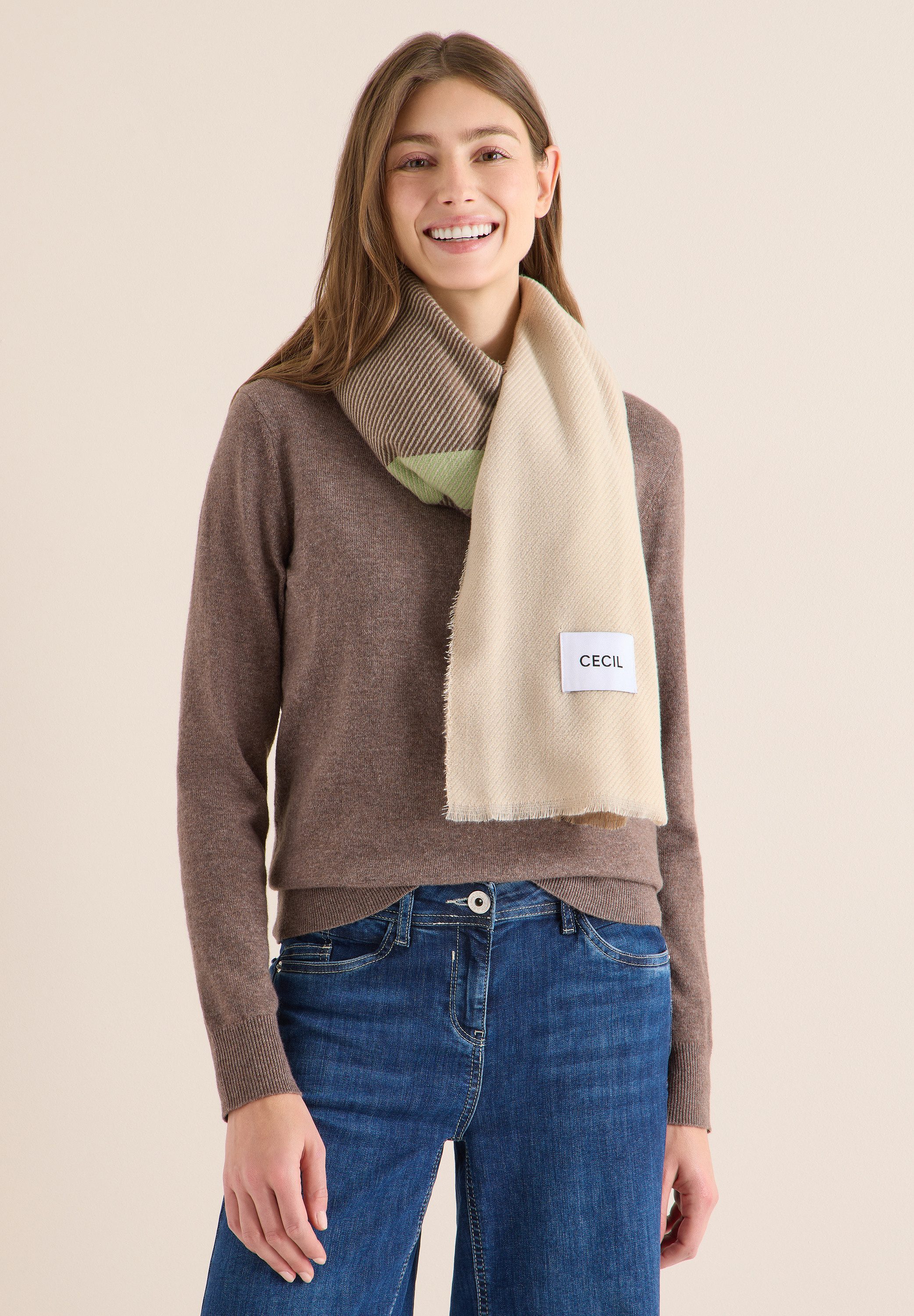 CECIL Halstuch, mit grafischem Muster