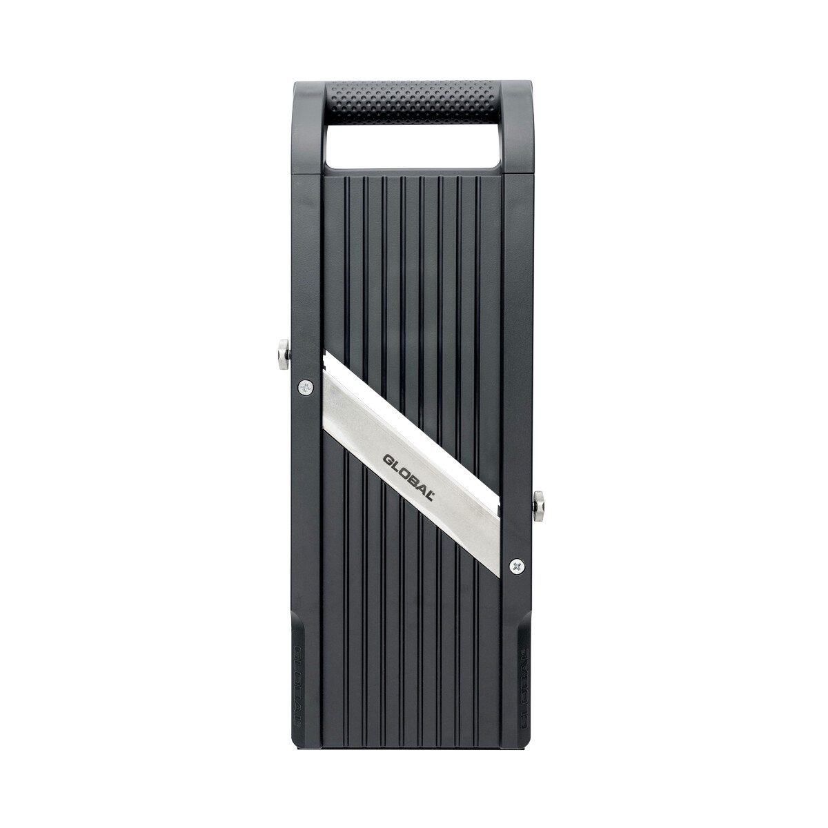 GLOBAL Gemüsehobel Mandoline / Gemüsehobel 95 mm GSL-95 black