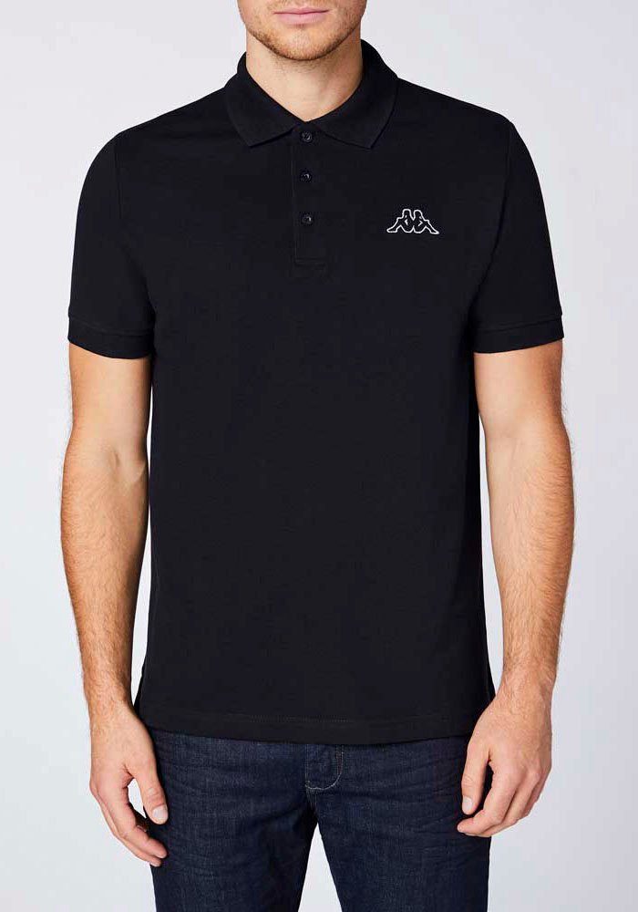 Kappa Poloshirt PELEOT schwarz | 