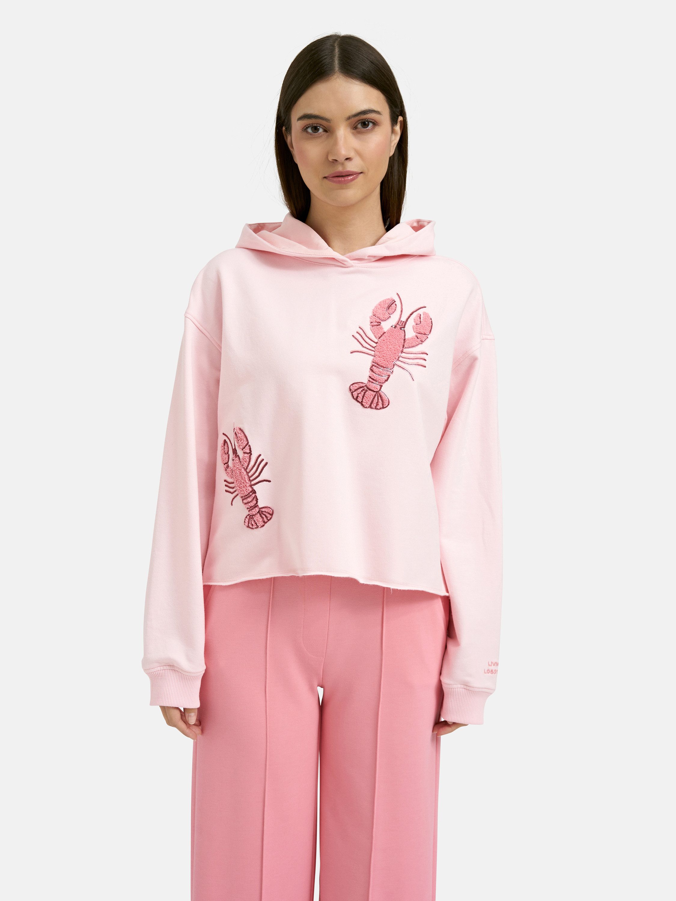 Smith & Soul Kapuzensweatshirt mit Rollsaum am Bund