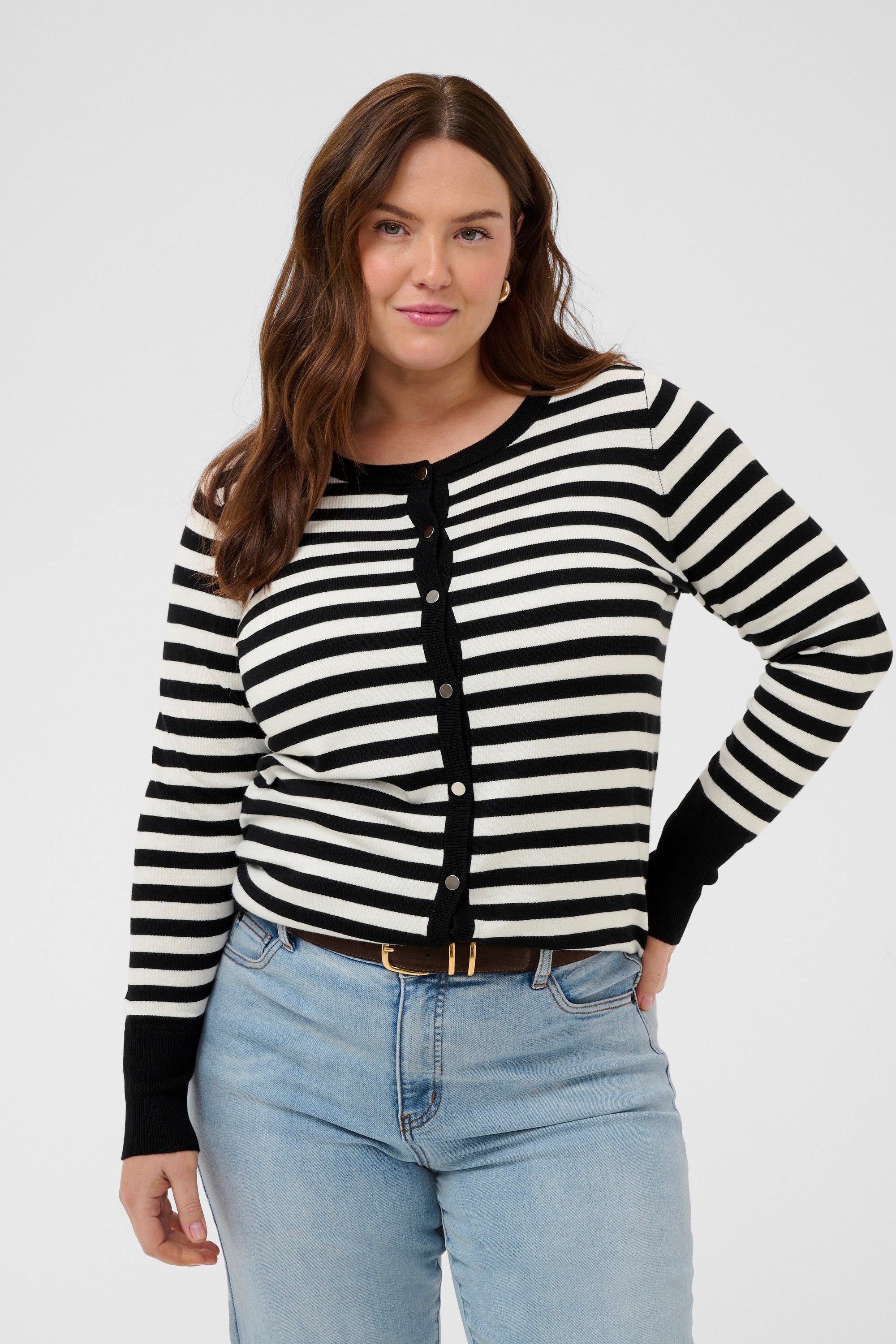 KAFFE Curve Cardigan Strickjacke KClizzy Große Größen