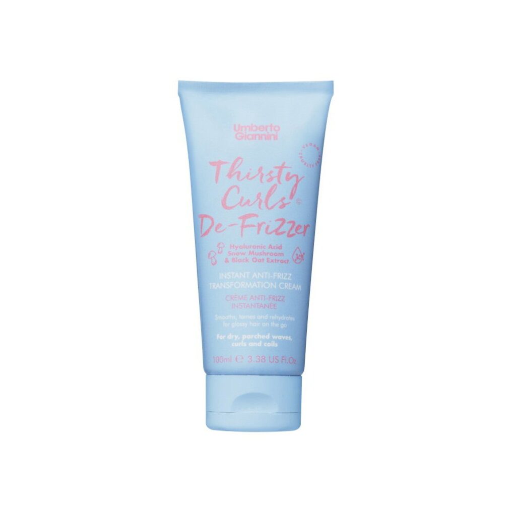 Umberto Giannini Haarpflege-Set Thirsty Curls, Haarpflegecreme, feuchtigkeitsspendend und gegen Frizz