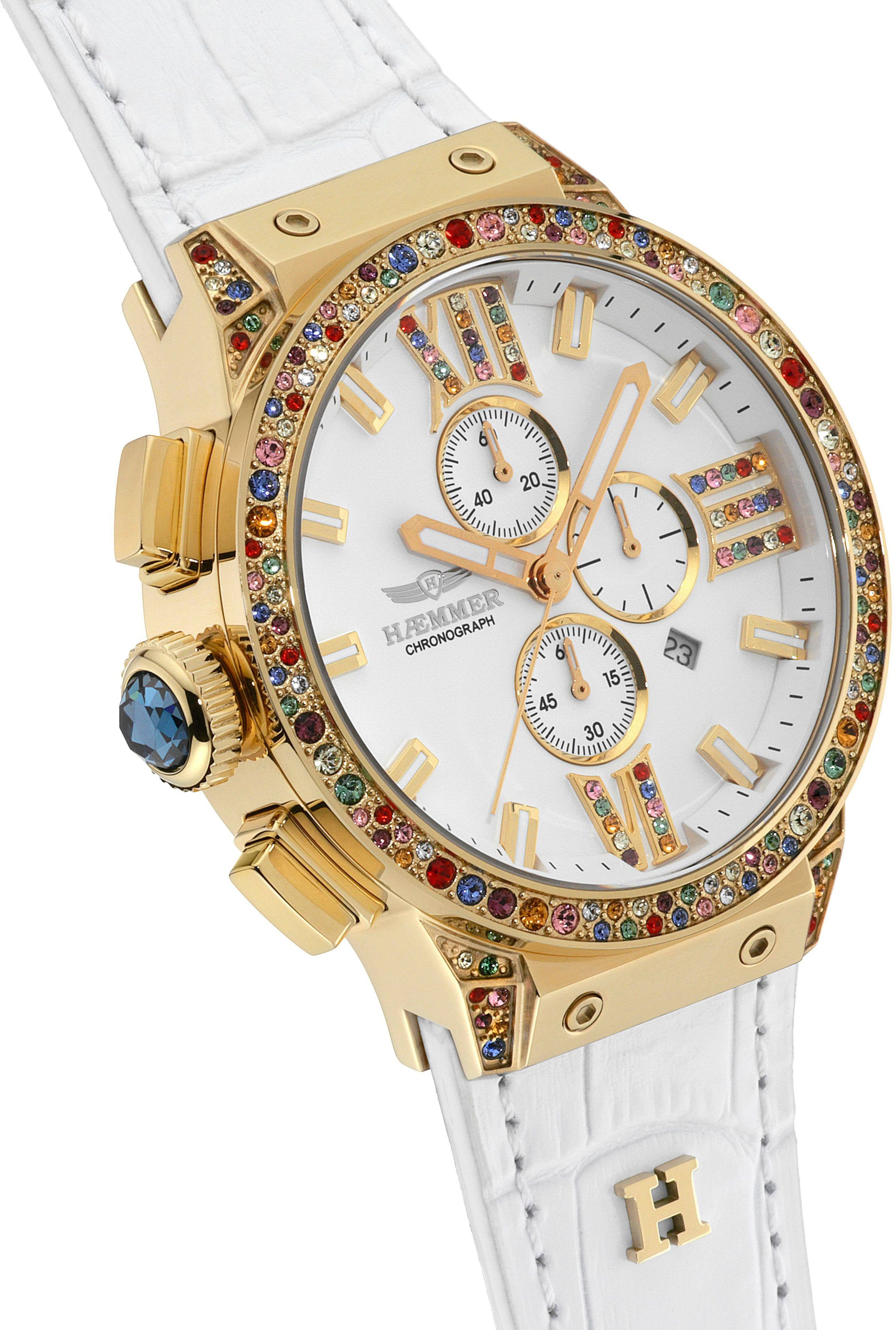 HAEMMER GERMANY Chronograph GOLDEN SWAN, E-037