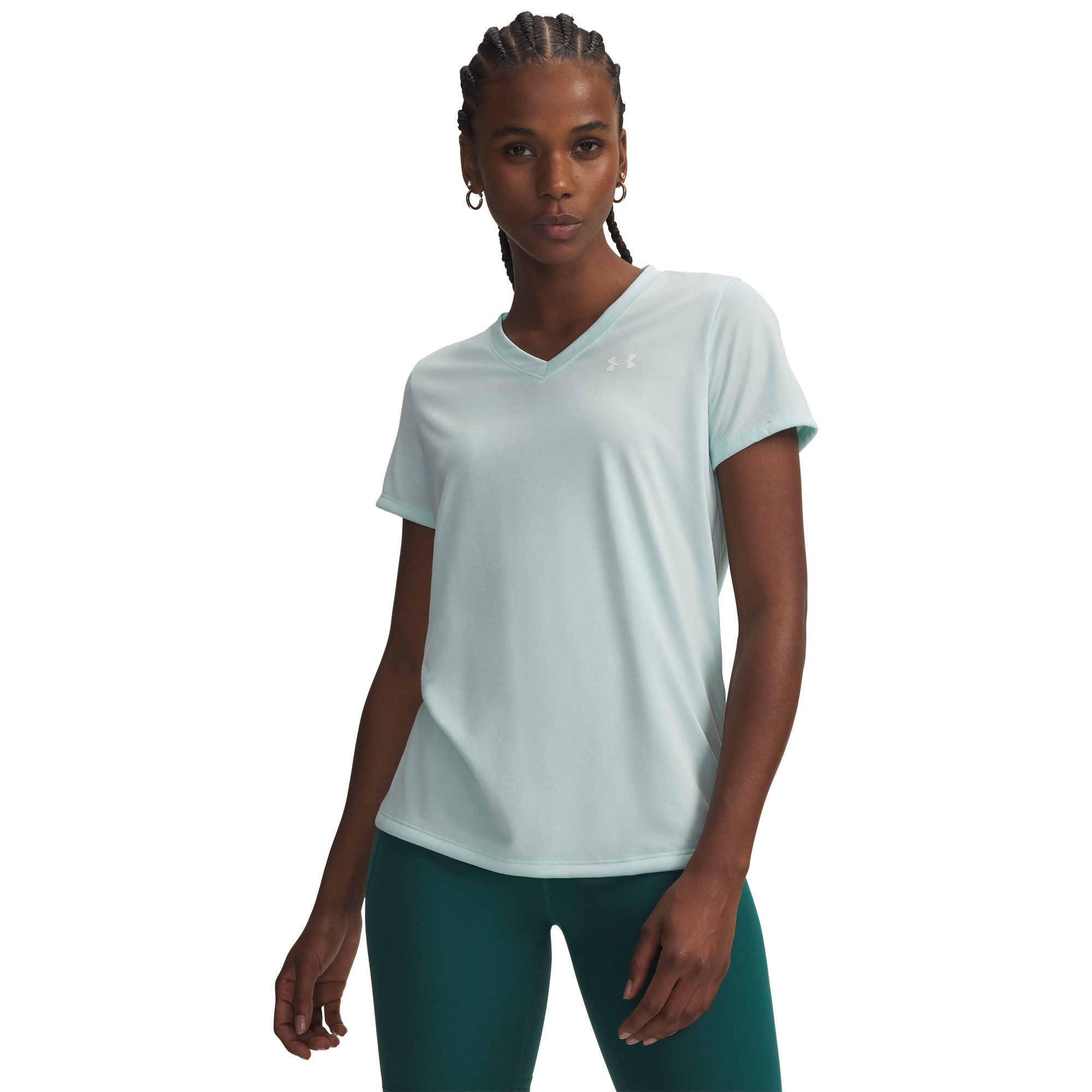 Under Armour® T-Shirt Under Armour Damen T-Shirt Tech SSV- Solid 1384229