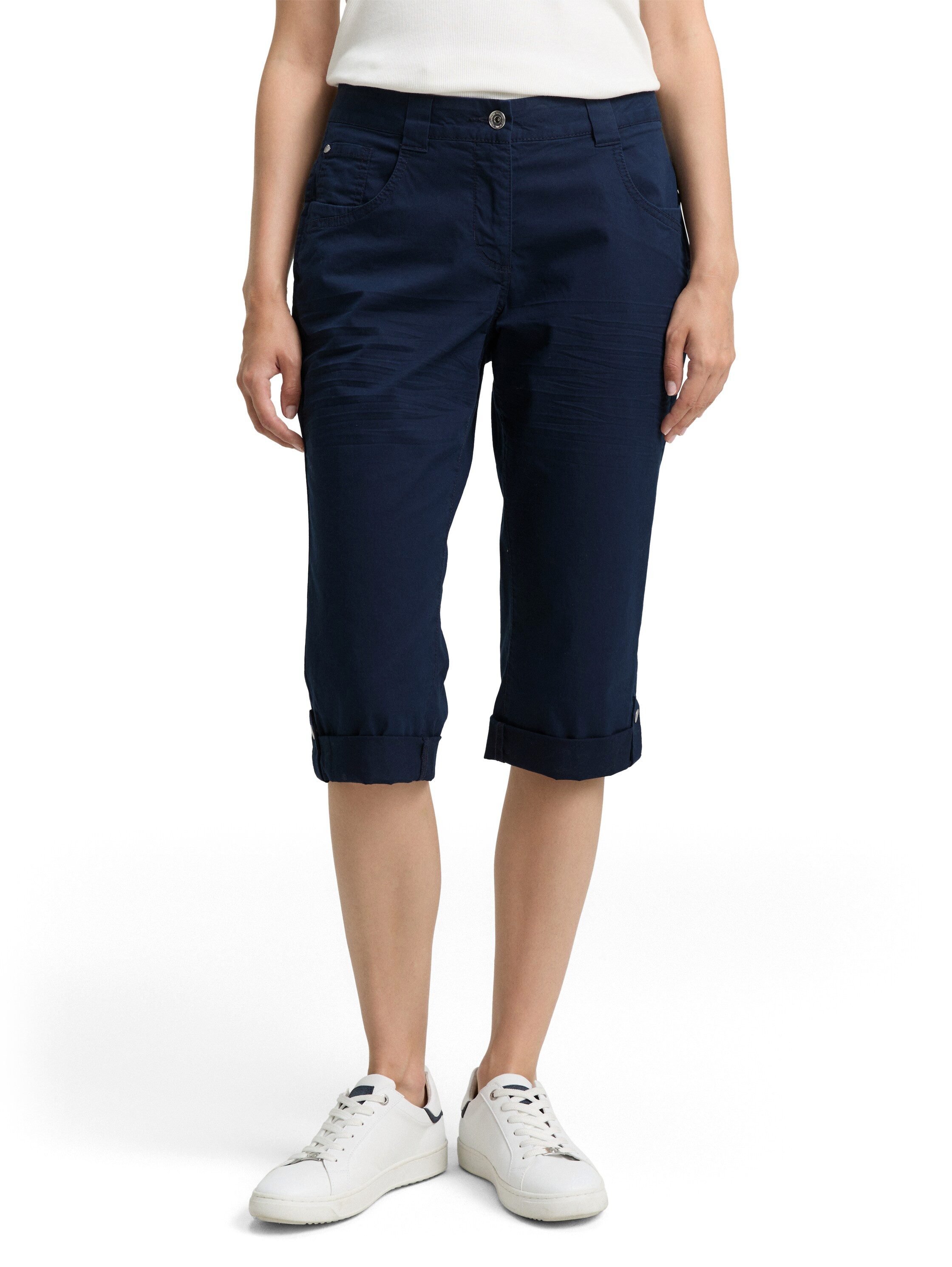 TOM TAILOR Caprihose mit Streifen Muster günstig online kaufen