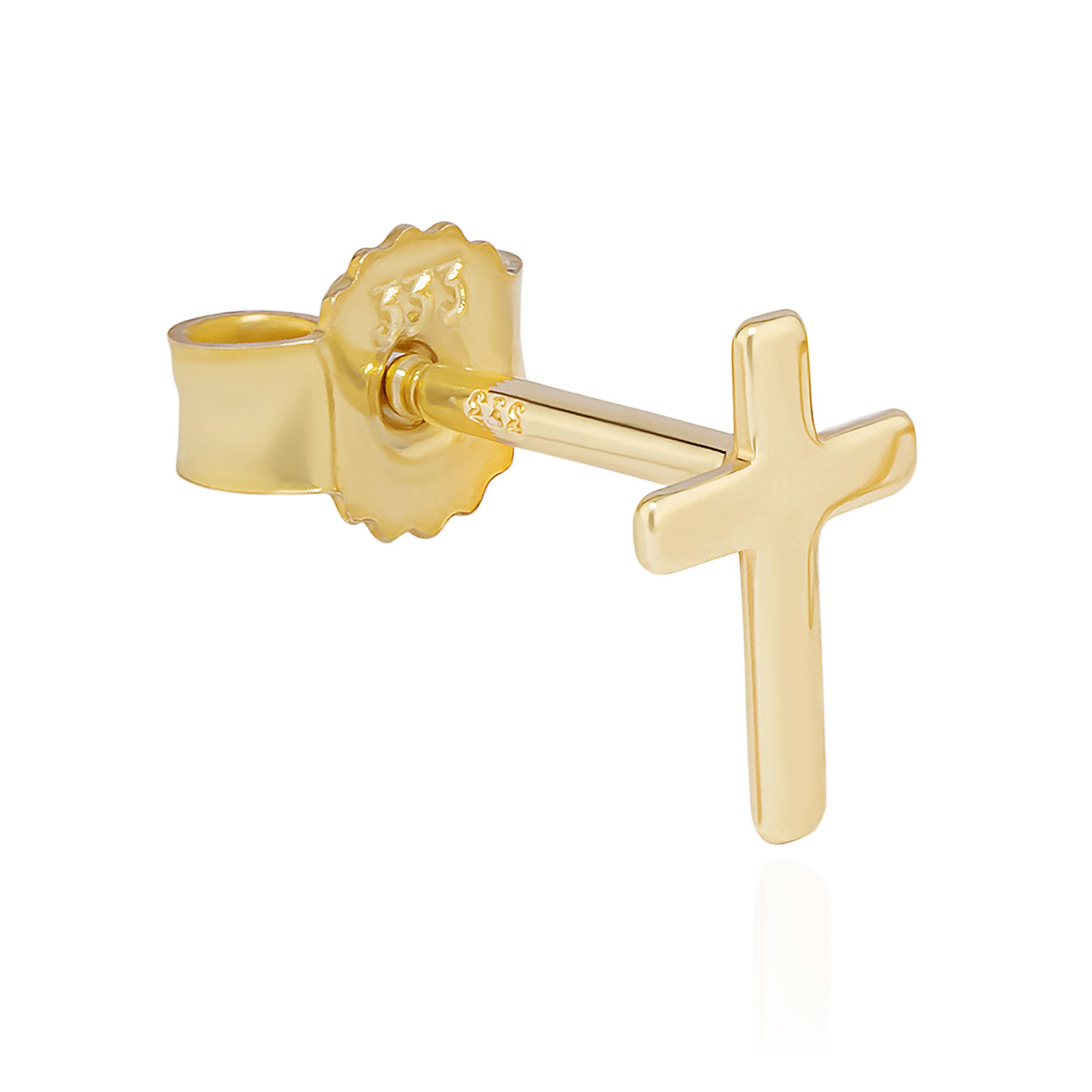 NKlaus Single-Ohrstecker Einzel Kreuz Ohrstecker 333 günstig online kaufen