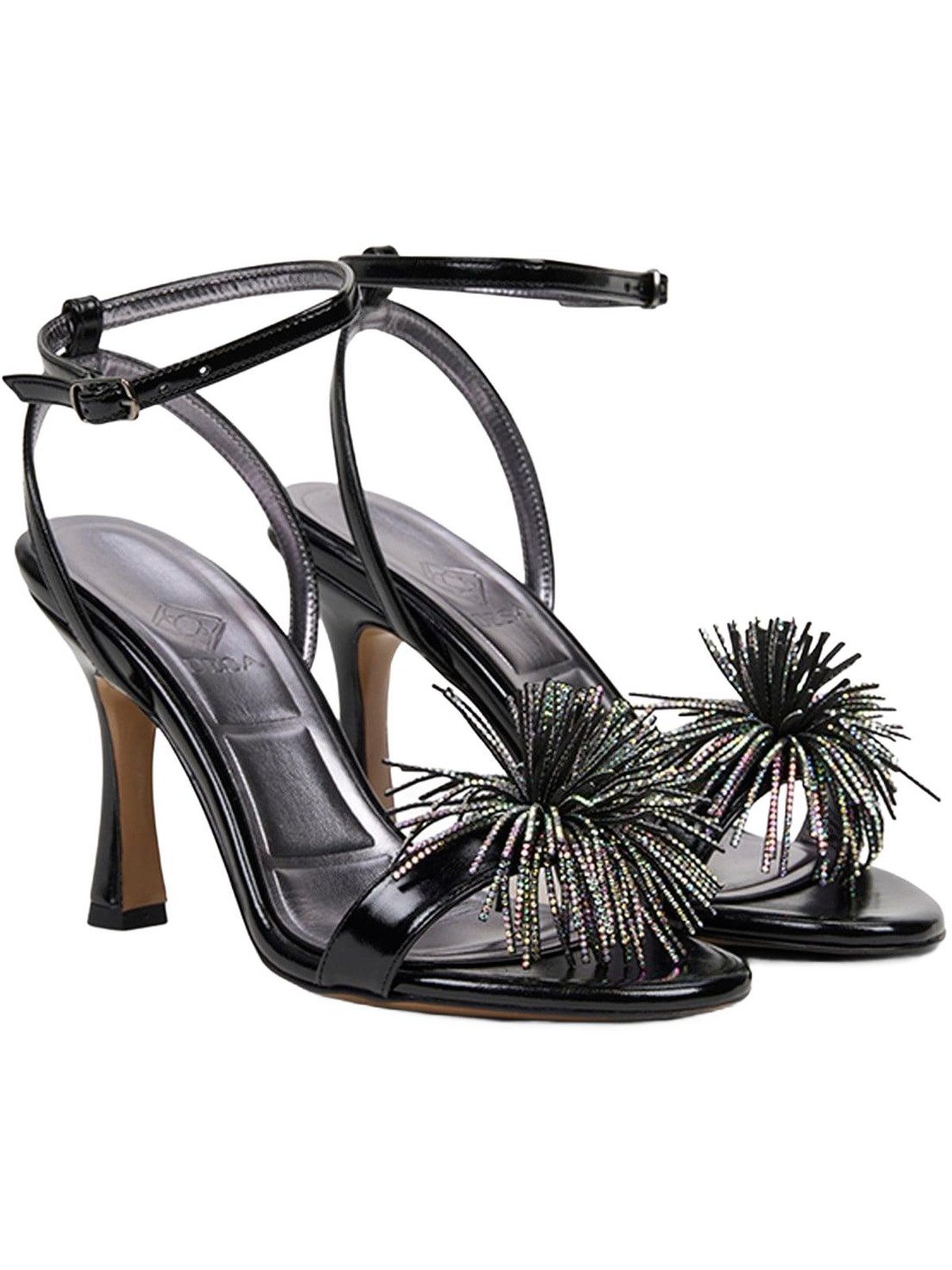 Desa DESA Damen-Pumps, klassische High Heels mit Stilettoabsatz, glatte Soh Sandale