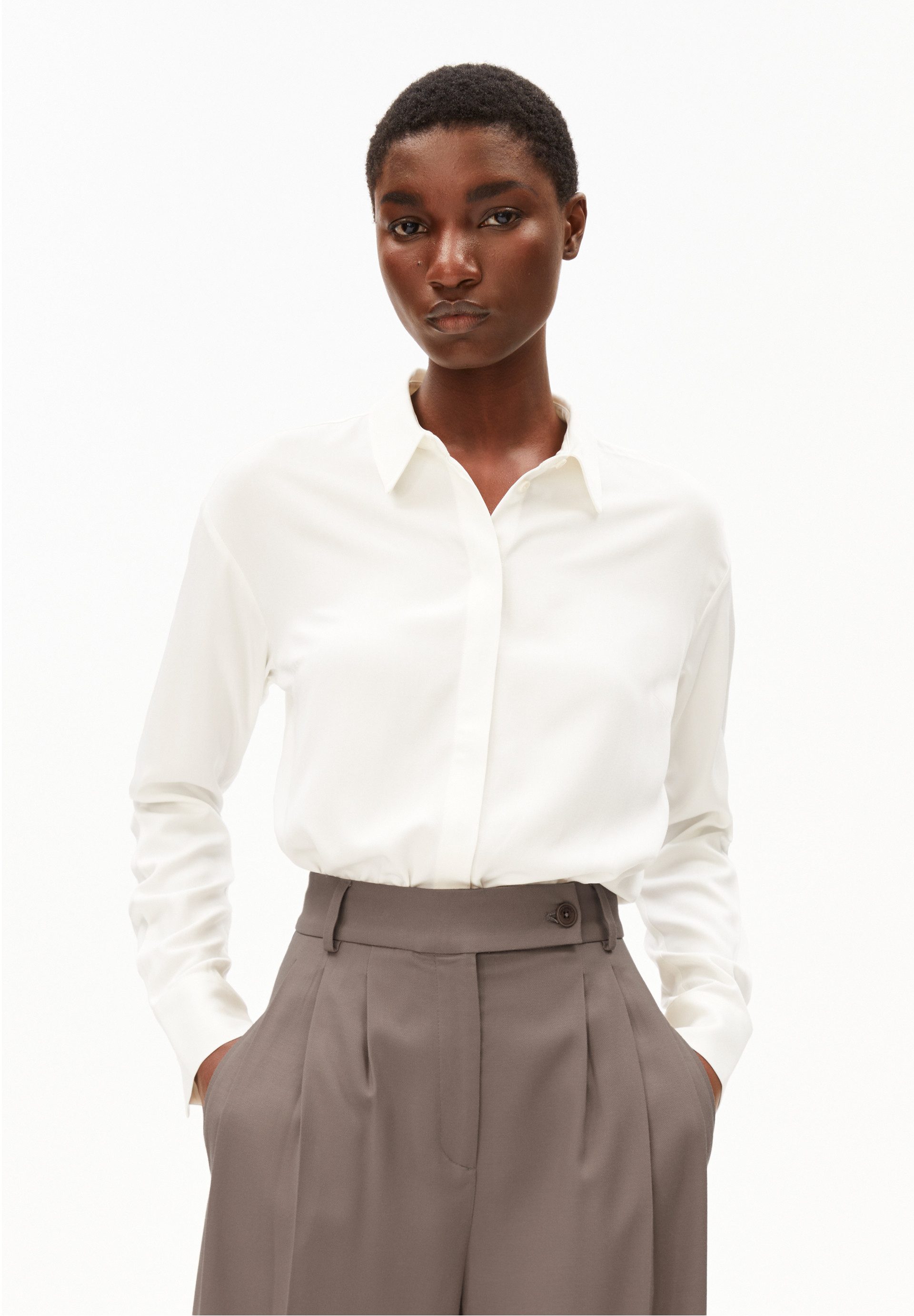 Armedangels Langarmbluse LARISAANA LONGSLEEVE BLOUSE Relaxed günstig online kaufen