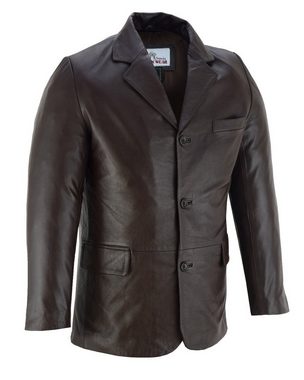 German Wear Lederblazer Trend501J Herren Lederjacke aus Lammnappa echtleder Jacke Blazer echtleder