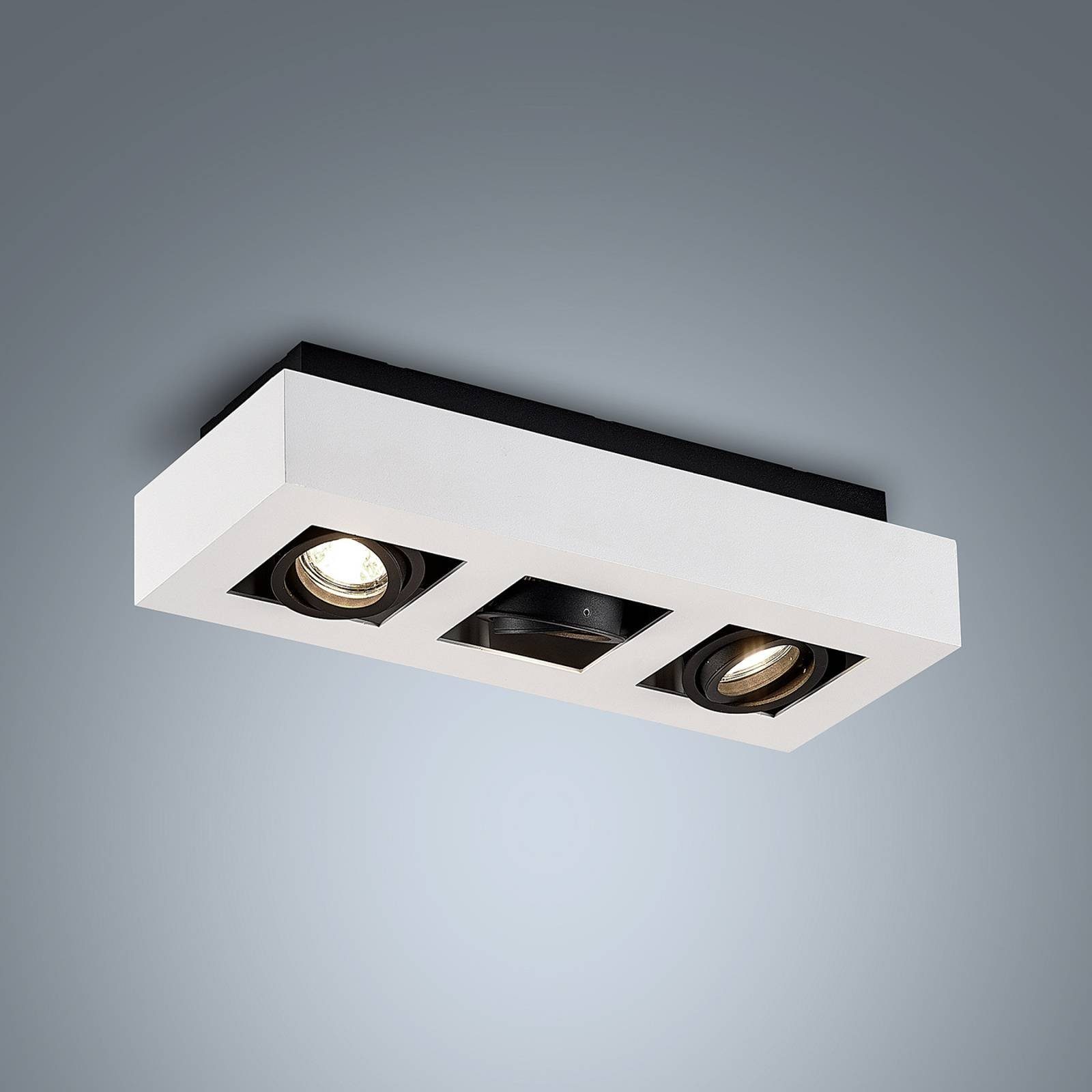 Arcchio Deckenstrahler Vince, Metall, Weiß IP20, 3 x 10 W LED