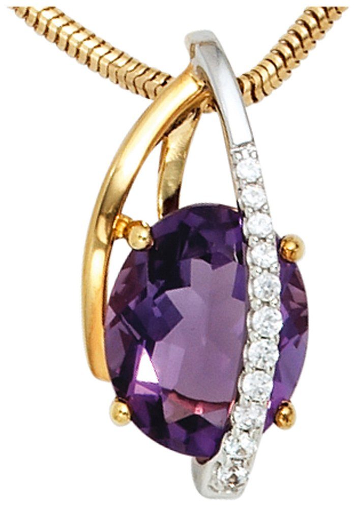 JOBO Kettenanhänger Anhänger mit Ameth...