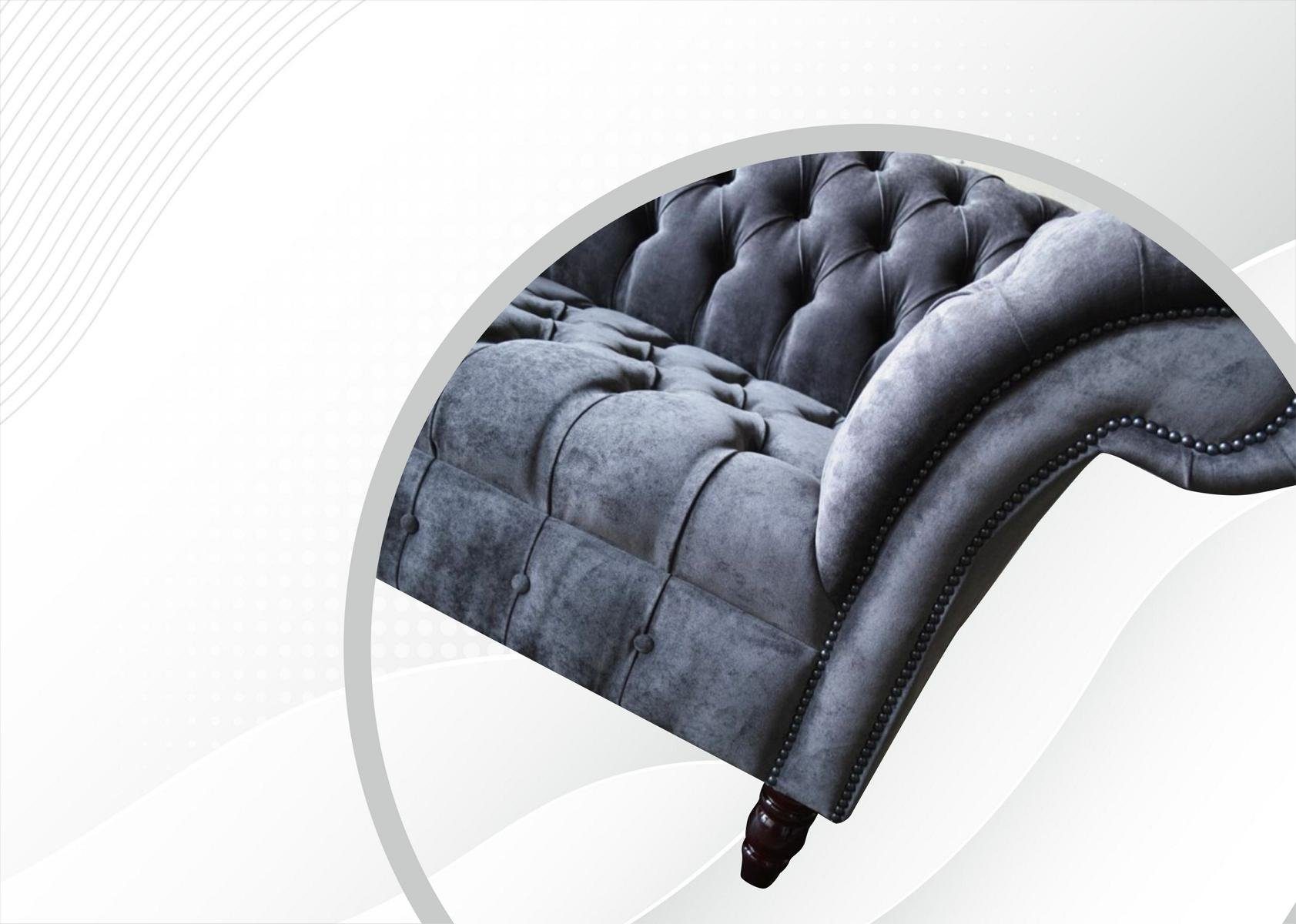 185 cm Sitzer Chesterfield-Sofa, Sofa Couch Chesterfield 2 JVmoebel Design