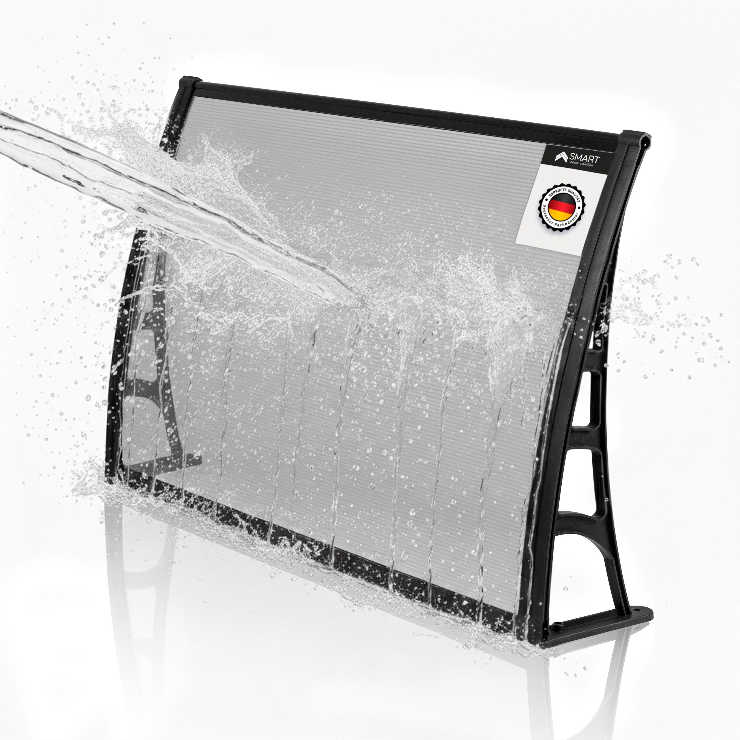 BRAVO Vordach Haustürvordach Canopy 120 x 70 cm, 120x70cm