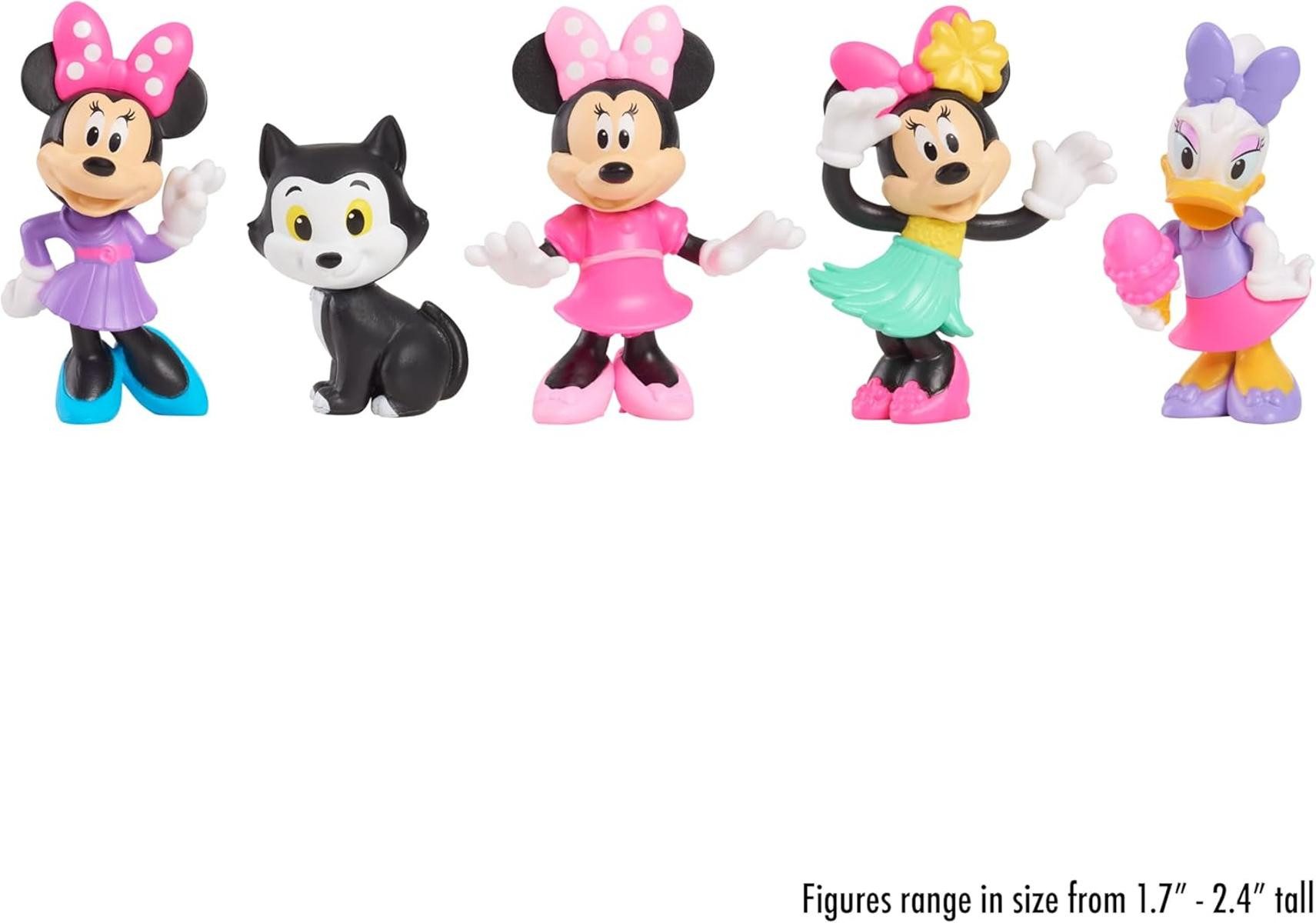 Just Play Sammelfigur Just Play Disney Junior Minnie Mouse Minifiguren 5er-Pack, 4,3 cm 3+ – Bild 4 von 5