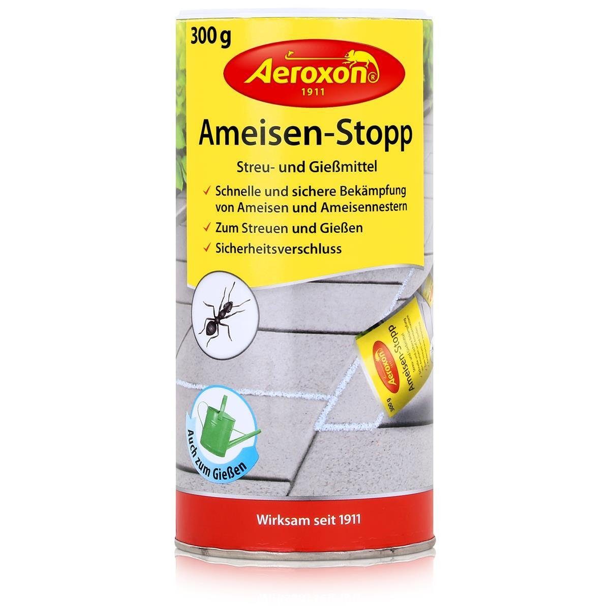Aeroxon Insektenfalle Aeroxon Ameisen-Stopp 300g - Streu- und Gießmittel (1er Pack)