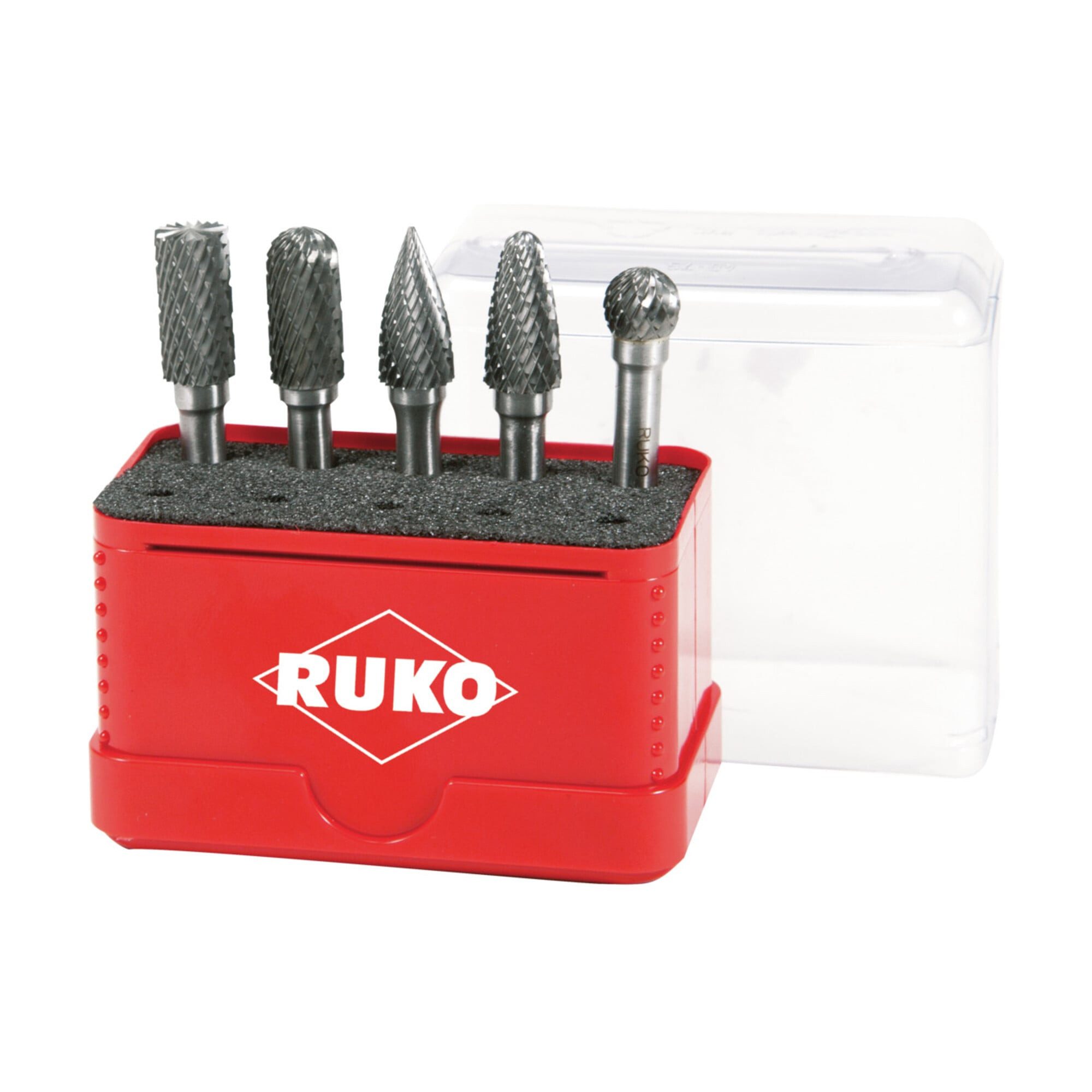 Ruko Fräser-Set RUKO Hartmetall-Frässtifte-Satz in Mini-Box 5-teilig