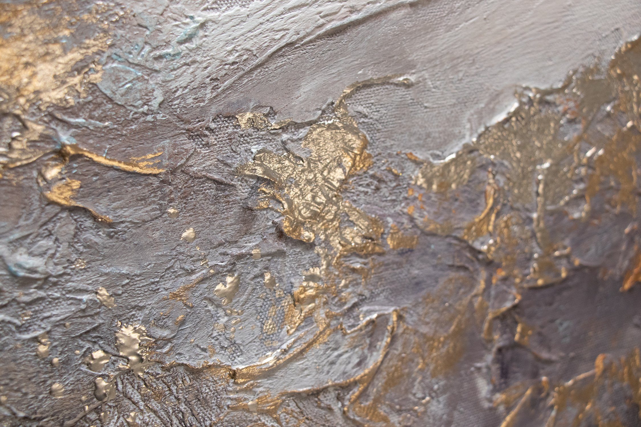 YS-Art Gemälde Relax, Abstrakte Bilder, Leinwand Bild Handgemalt Abstrakt G günstig online kaufen