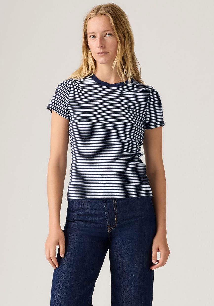 Levi's® Langarmshirt ESSENTIAL HM LS TEE mit Logo Stickerei günstig online kaufen