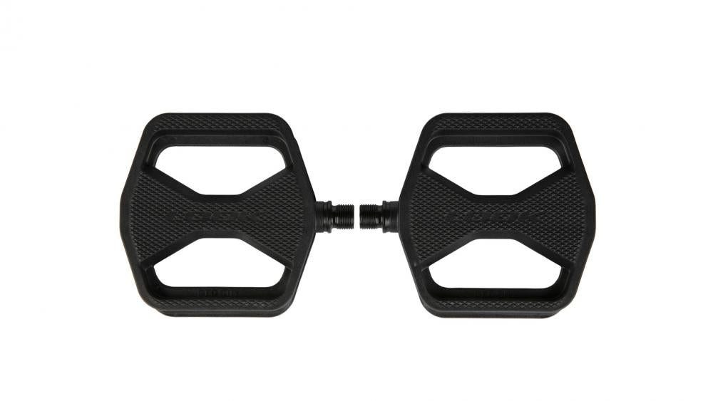 Look Plattformpedale Look Geo City Plattformpedale Schwarz, 110×107 mm Composite Body, Chro