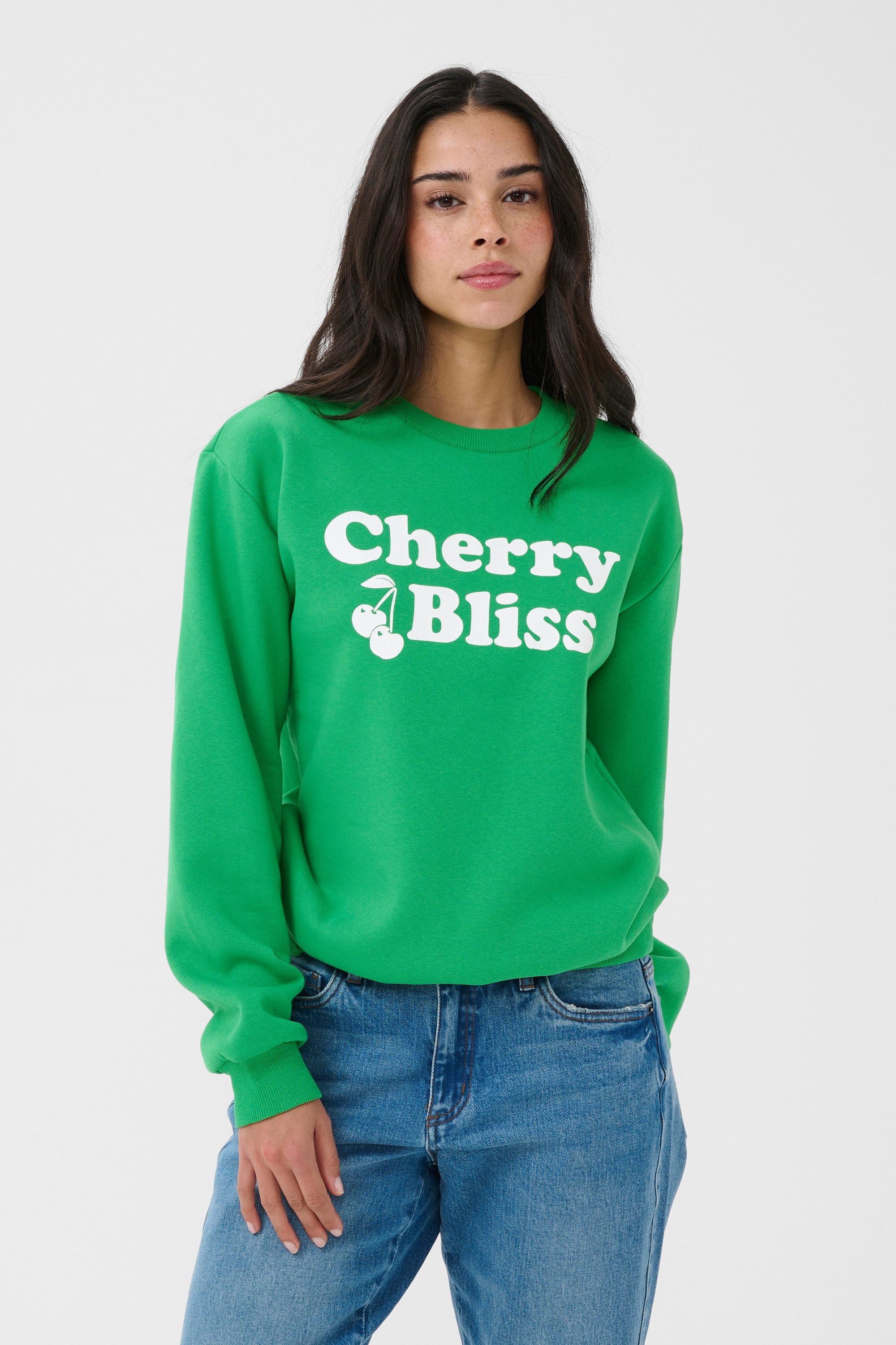 KAFFE Fleecepullover Sweatshirt KAjamie